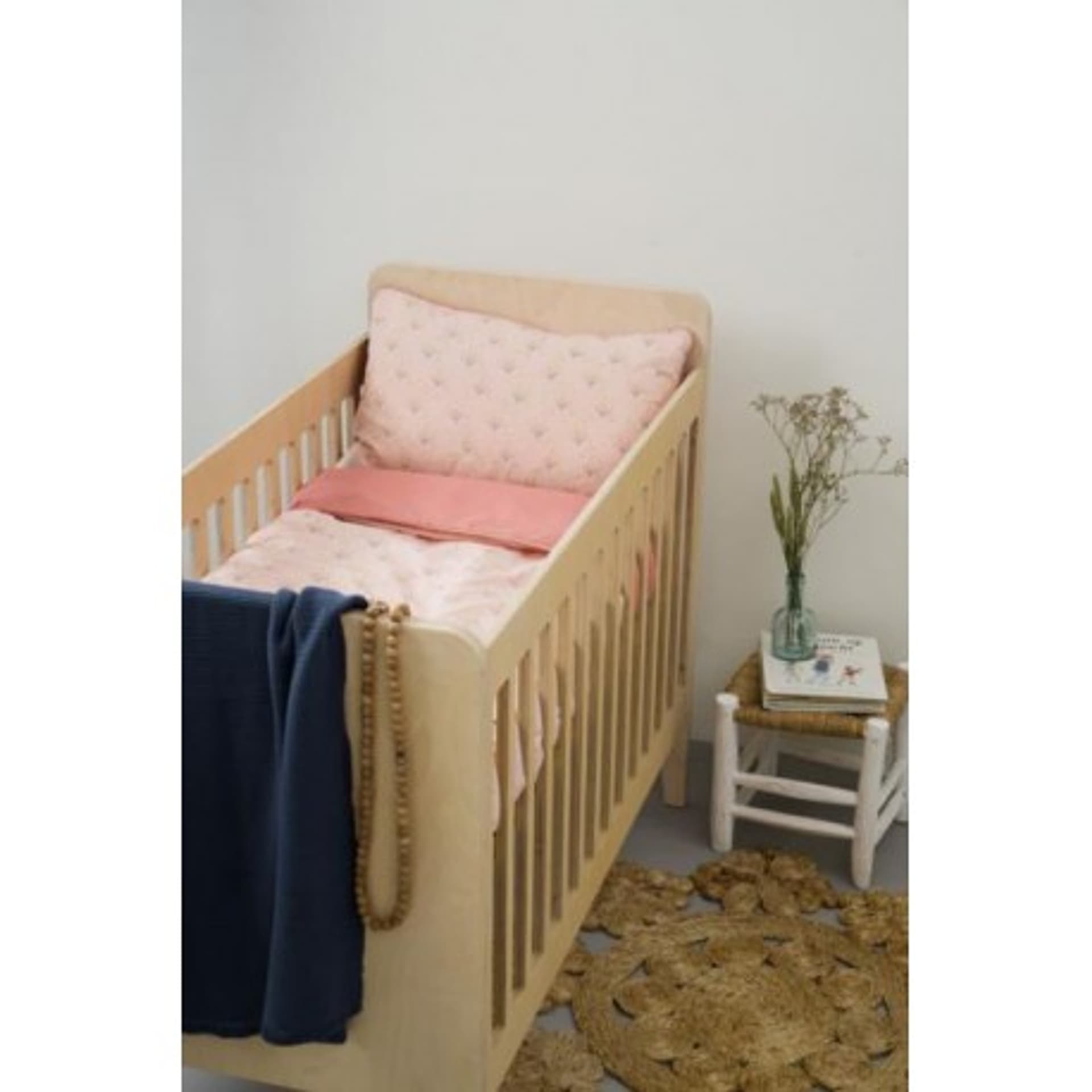 

Fresk tkany kocyk z bawełny organicznej 80 x 100