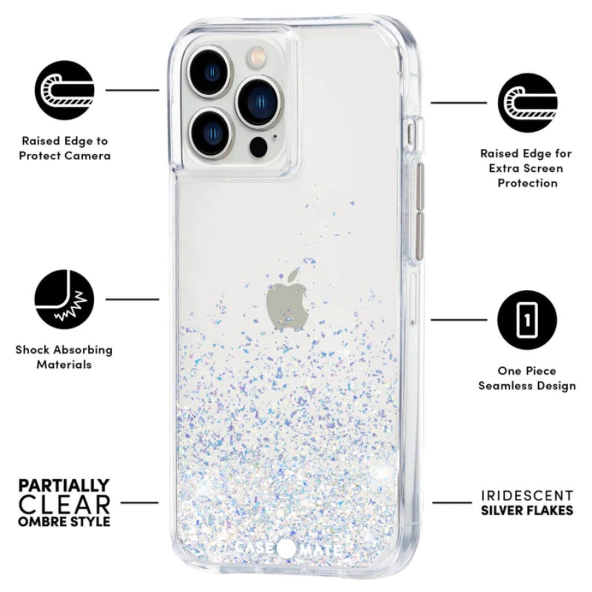 

Case-Mate Twinkle Ombre - Etui iPhone 13 Pro (Stardust)