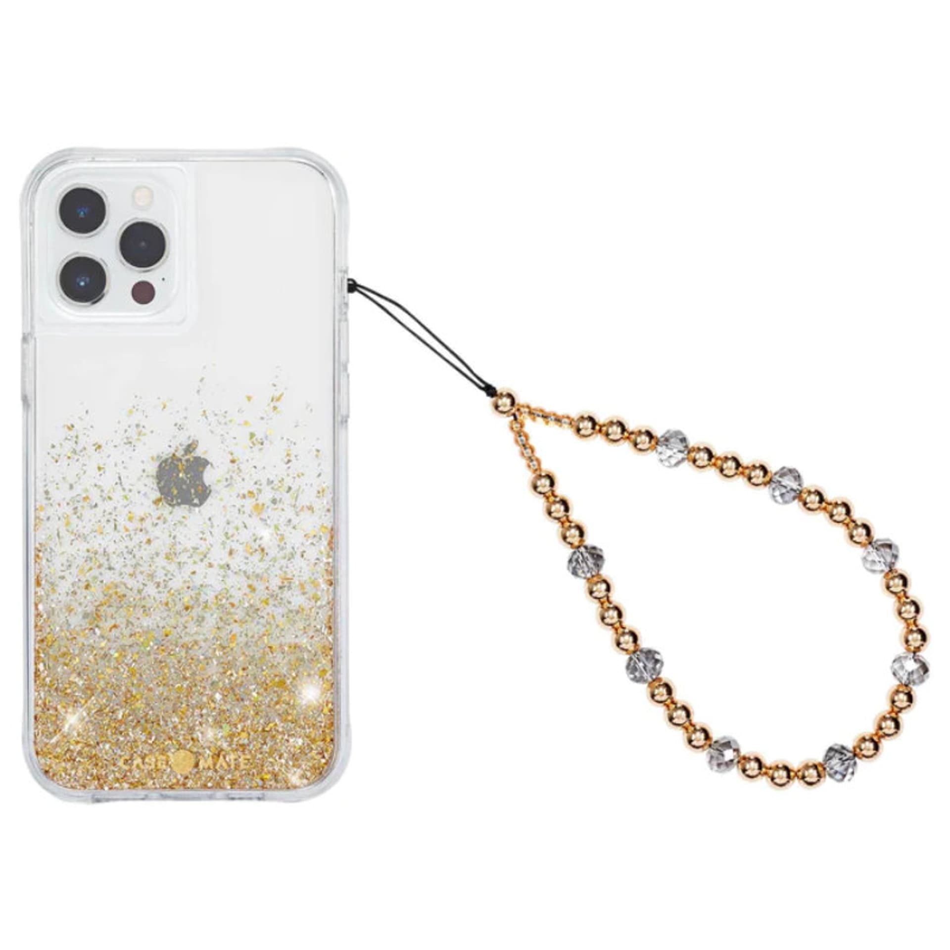 

Case-Mate Universal Beaded Phone Wristlet - Zawieszka z koralikami do telefonu (Golden Crystal)