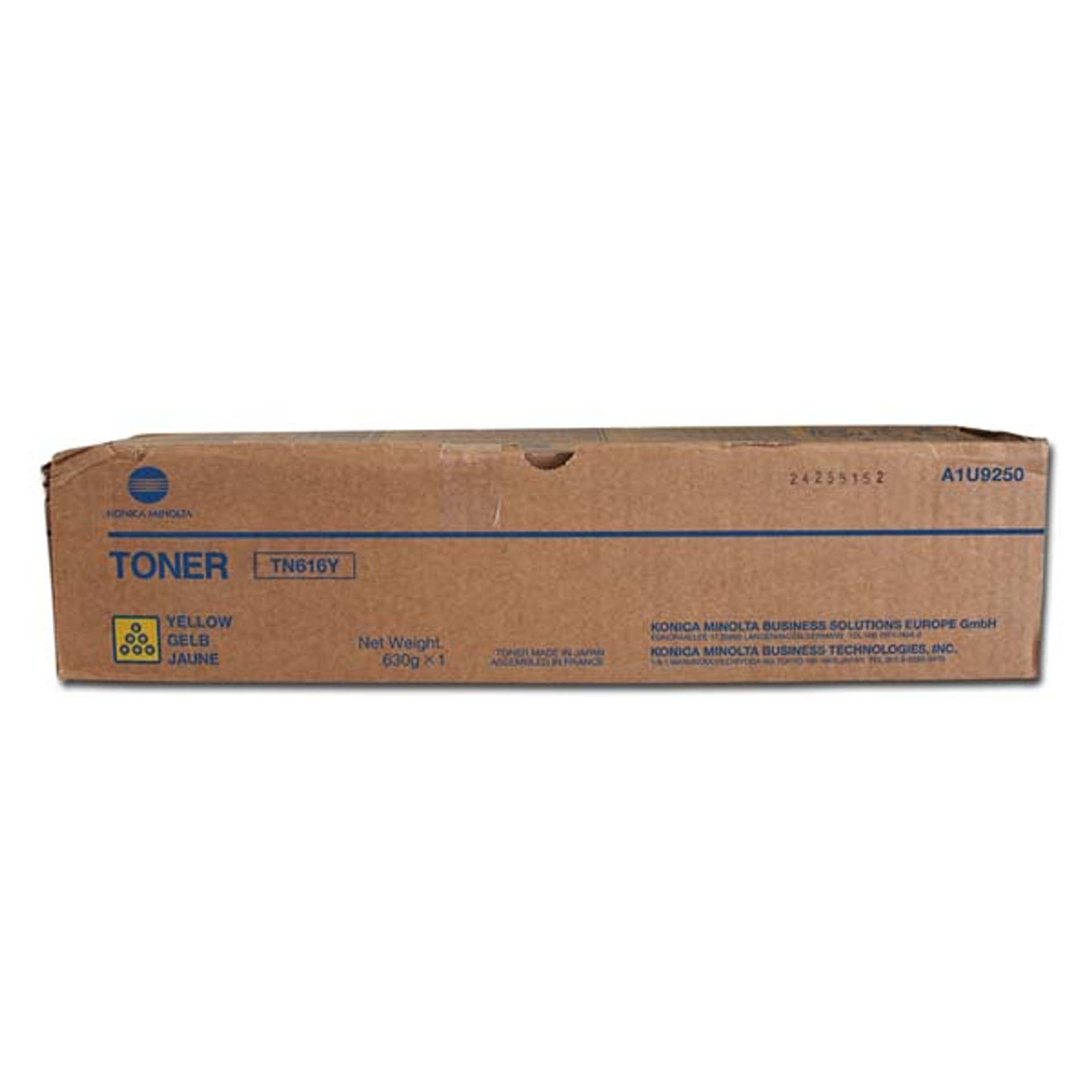 

Konica Minolta oryginalny toner A1U9253,A1U9250, yellow, 31000s, TN616Y, Konica Minolta Bizhub PRO C6000, C7000, O