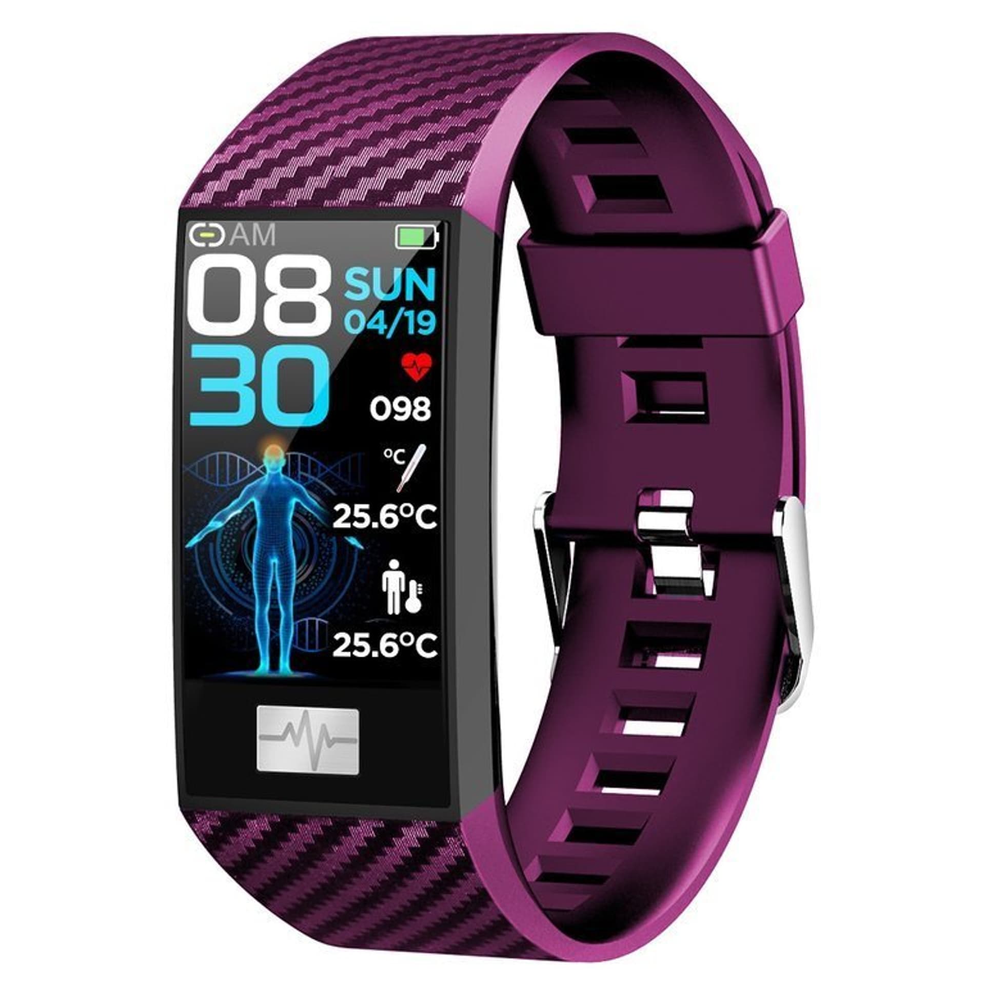 

SMARTBAND DAMSKI PACIFIC 16-4 - PULSOMETR, TERMOMETR (sy014d)