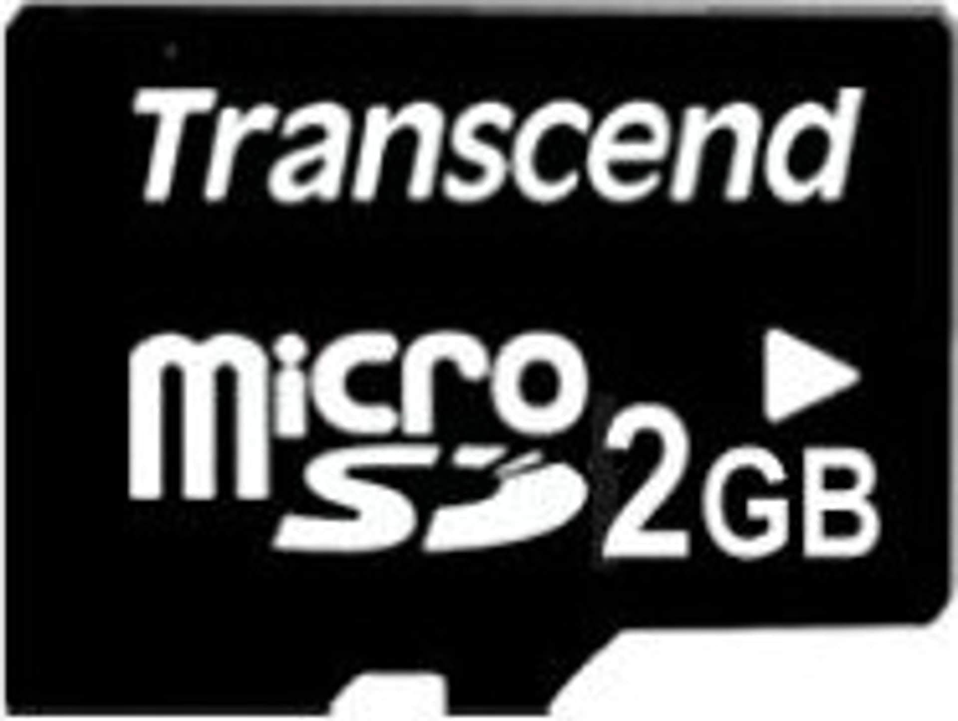 

Karta pamięci TRANSCEND microSDHC 2 GB Adapter SD