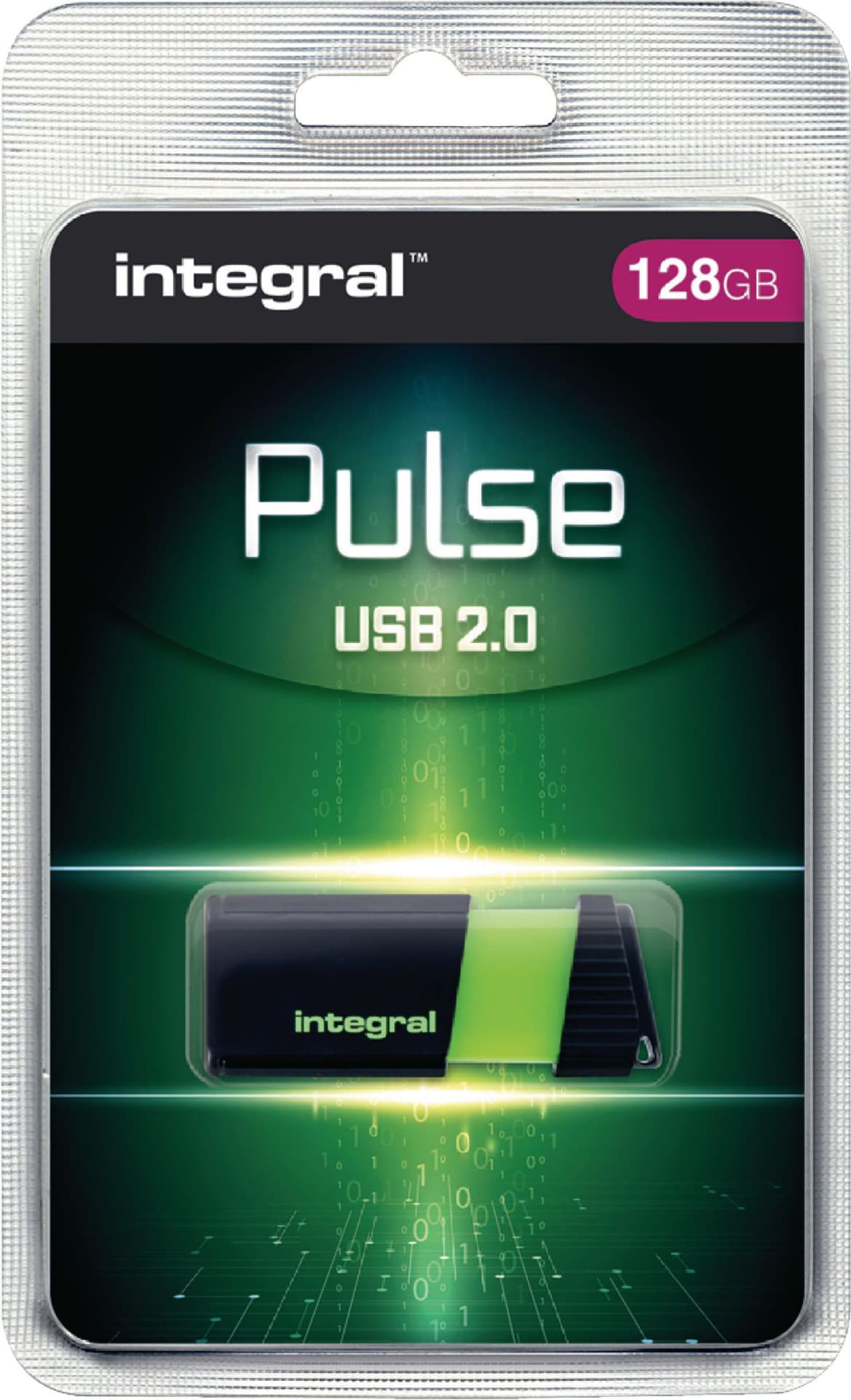 

Pendrive (Pamięć USB) INTEGRAL 128 GB USB 2.0 Czarno-zielony, Pamięć usb) integral 128 gb usb 2.0 czarno-zielon