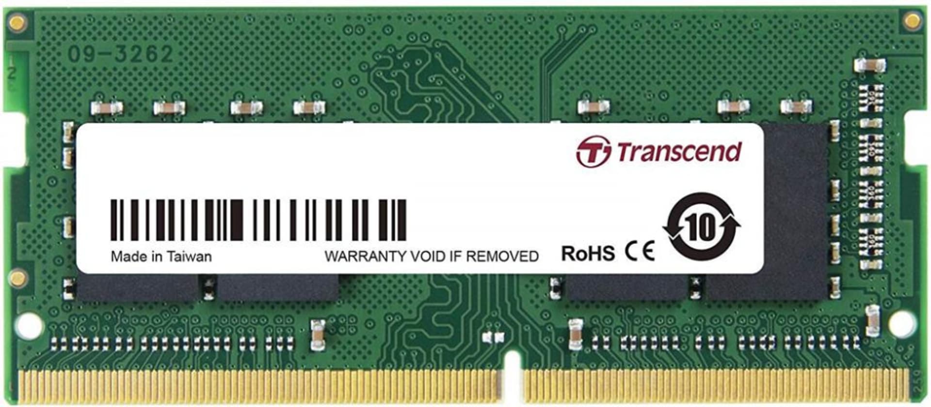

Pamięć TRANSCEND (SODIMM\DDR4\16 GB\2666MHz\1.2V\19 CL\Single)