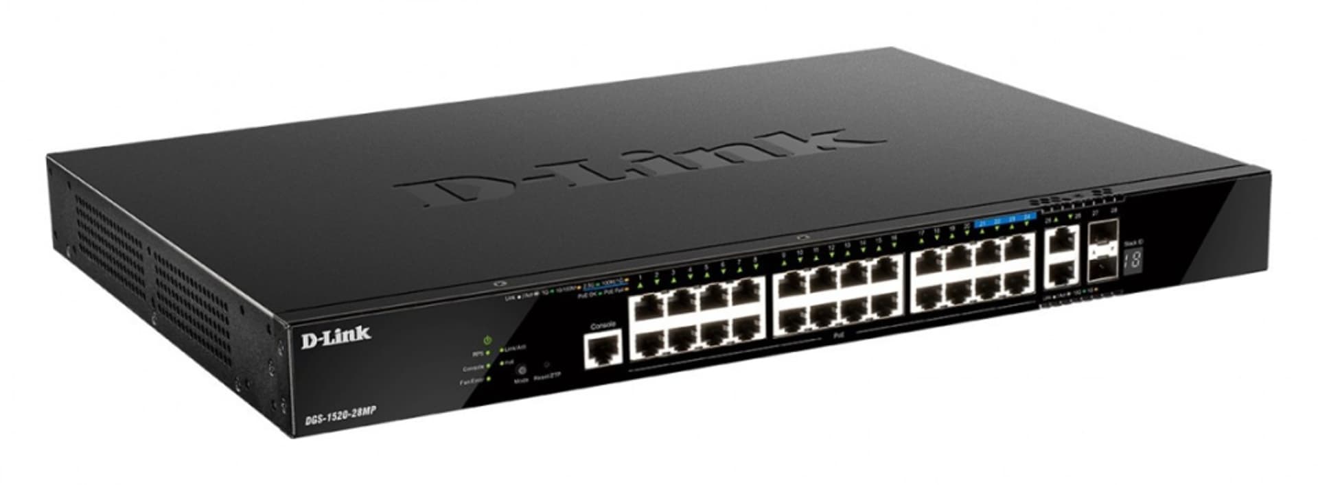 

Switch Smart DGS-1520-28MP 20xGE PoE 2x2.5GE 2x10GE 2xSFP