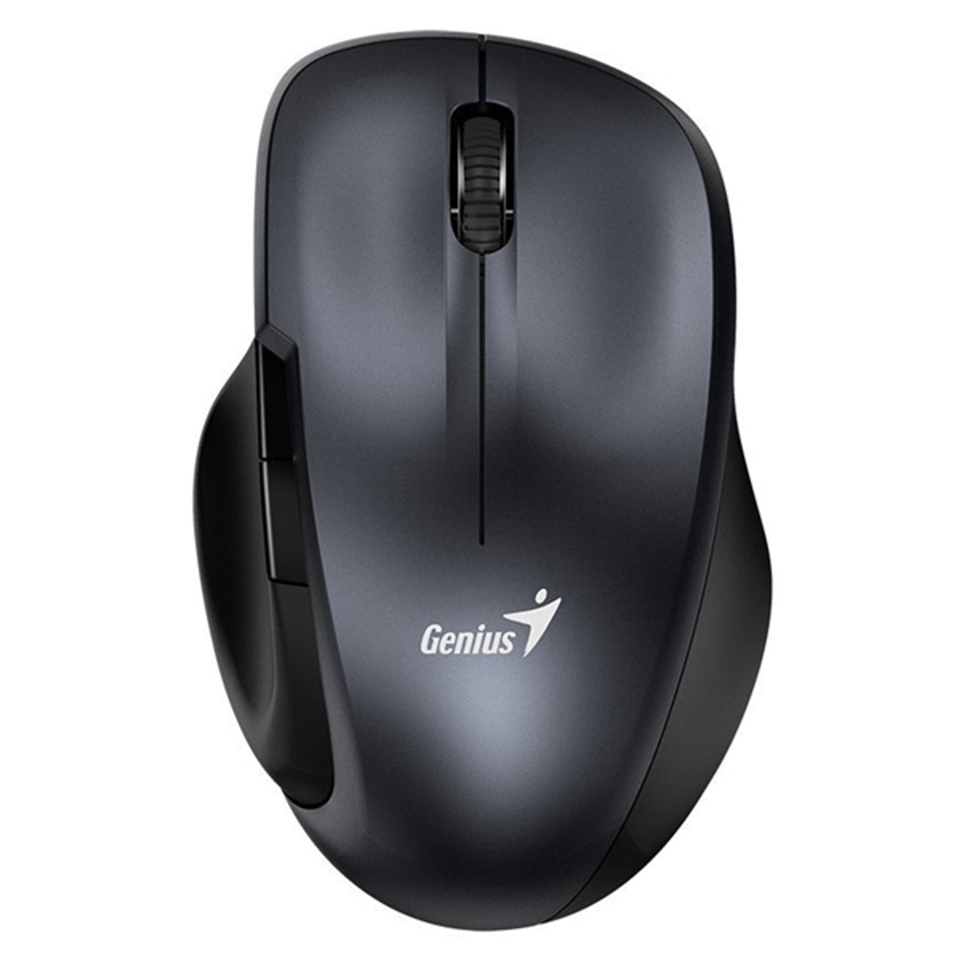 

Genius Mysz Ergo 8200S, 1200DPI, 2.4 [GHz], optyczna, 5kl., bezprzewodowa, metaliczna szara, 1 szt AA, Blue-Eye sensor