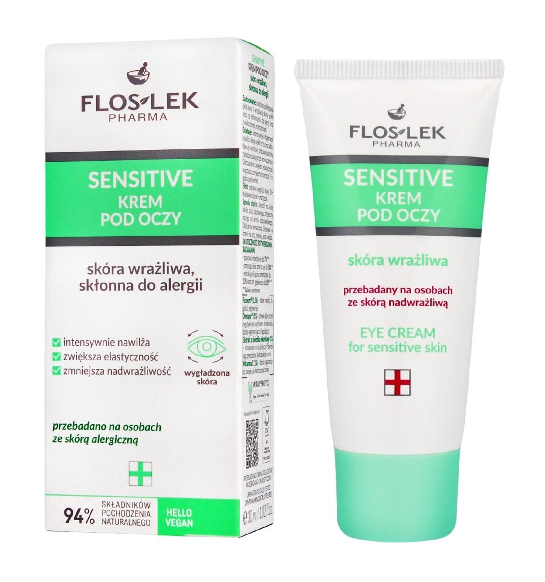 

Floslek Krem pod oczy do skóry wrażliwej 30ml