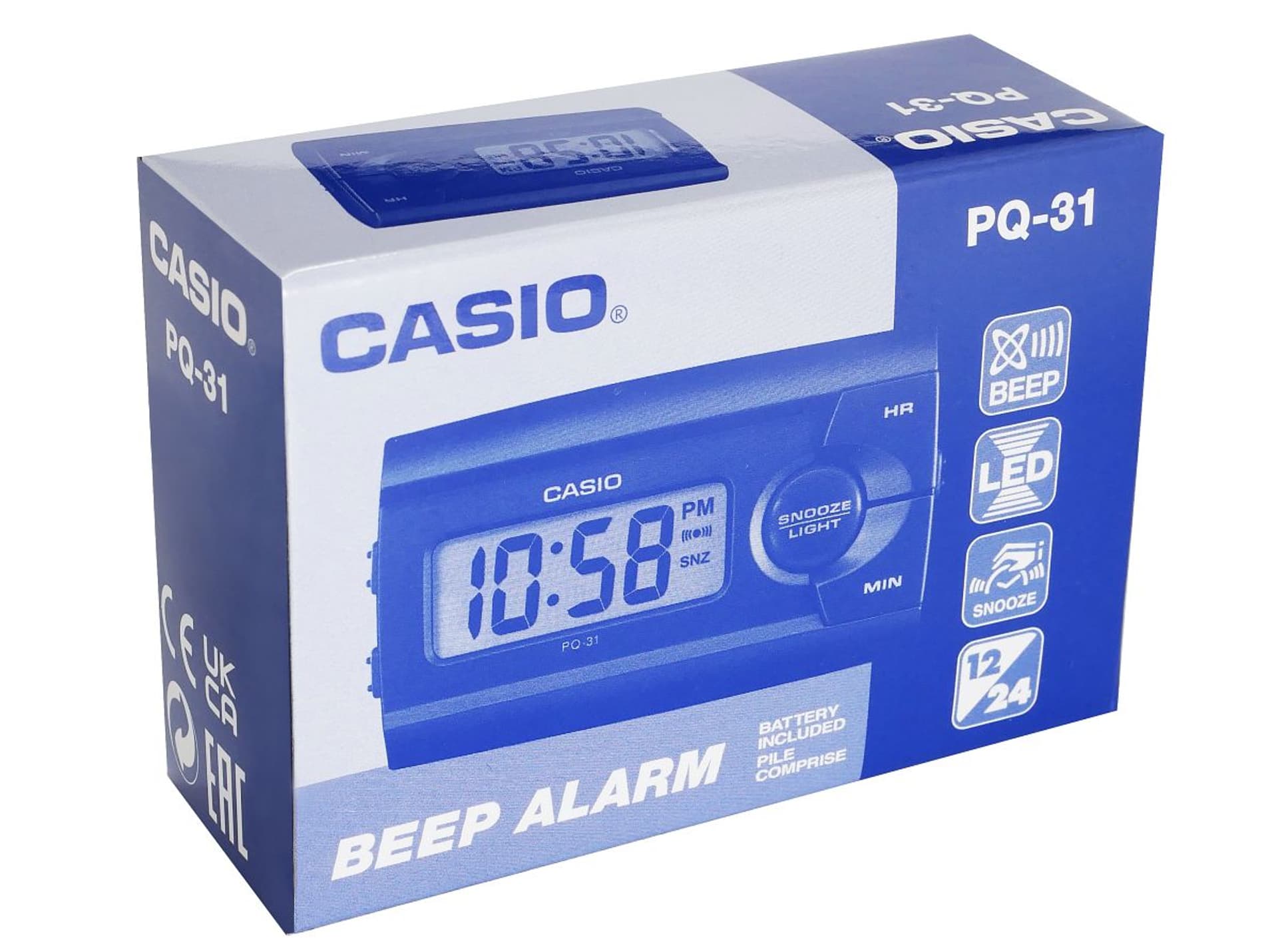 

Budzik CASIO PQ-31-1EF