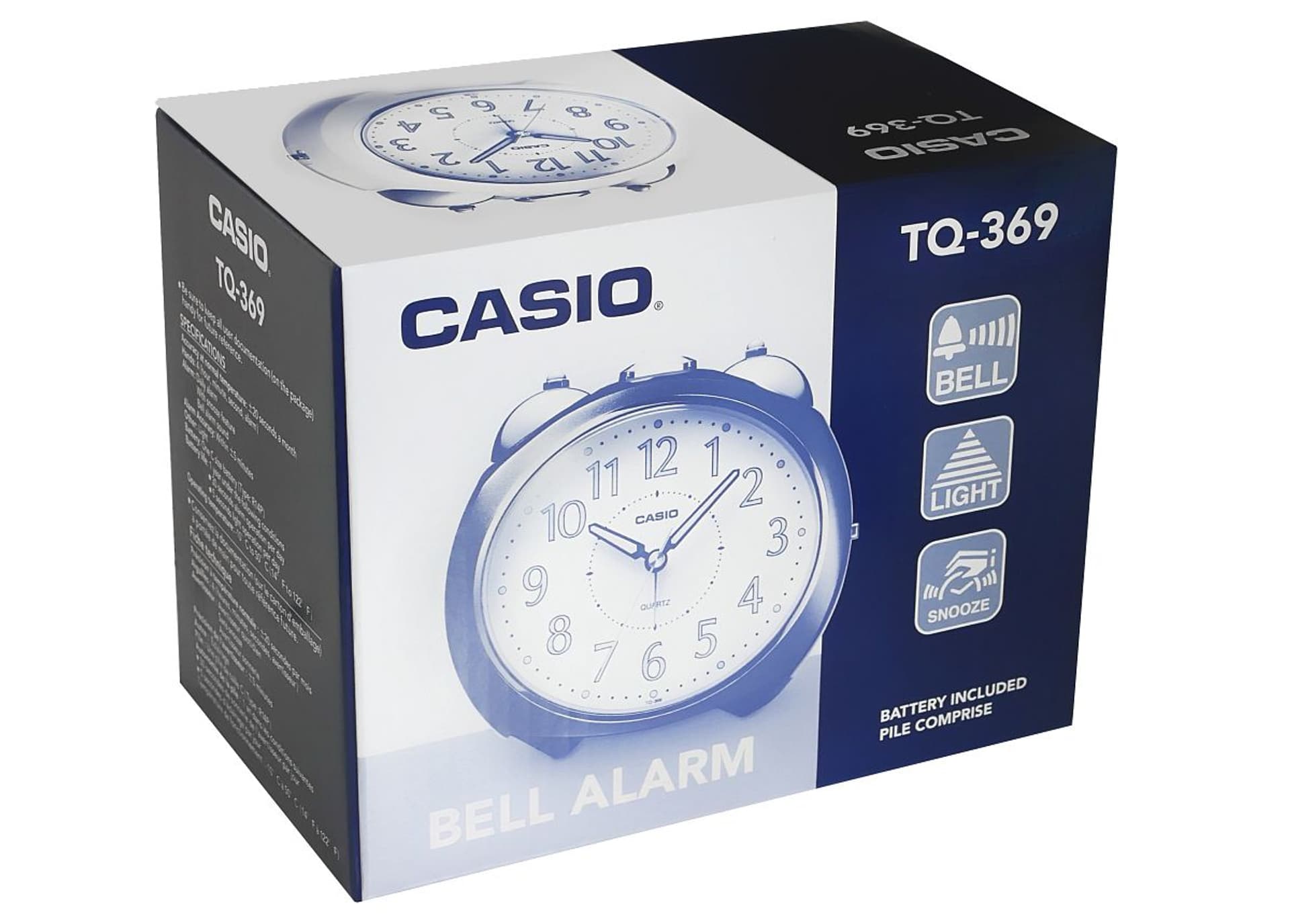 

Budzik CASIO TQ-369-7EF