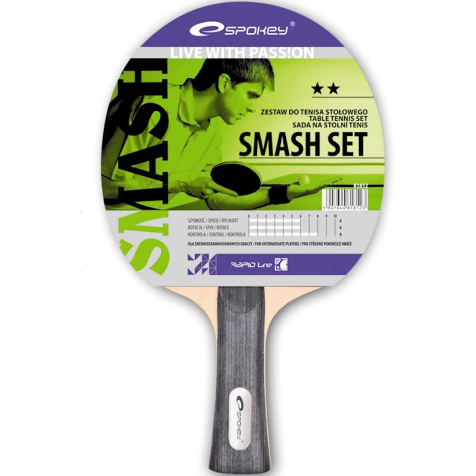 

Zestaw do ping ponga Spokey Smash Set 81812