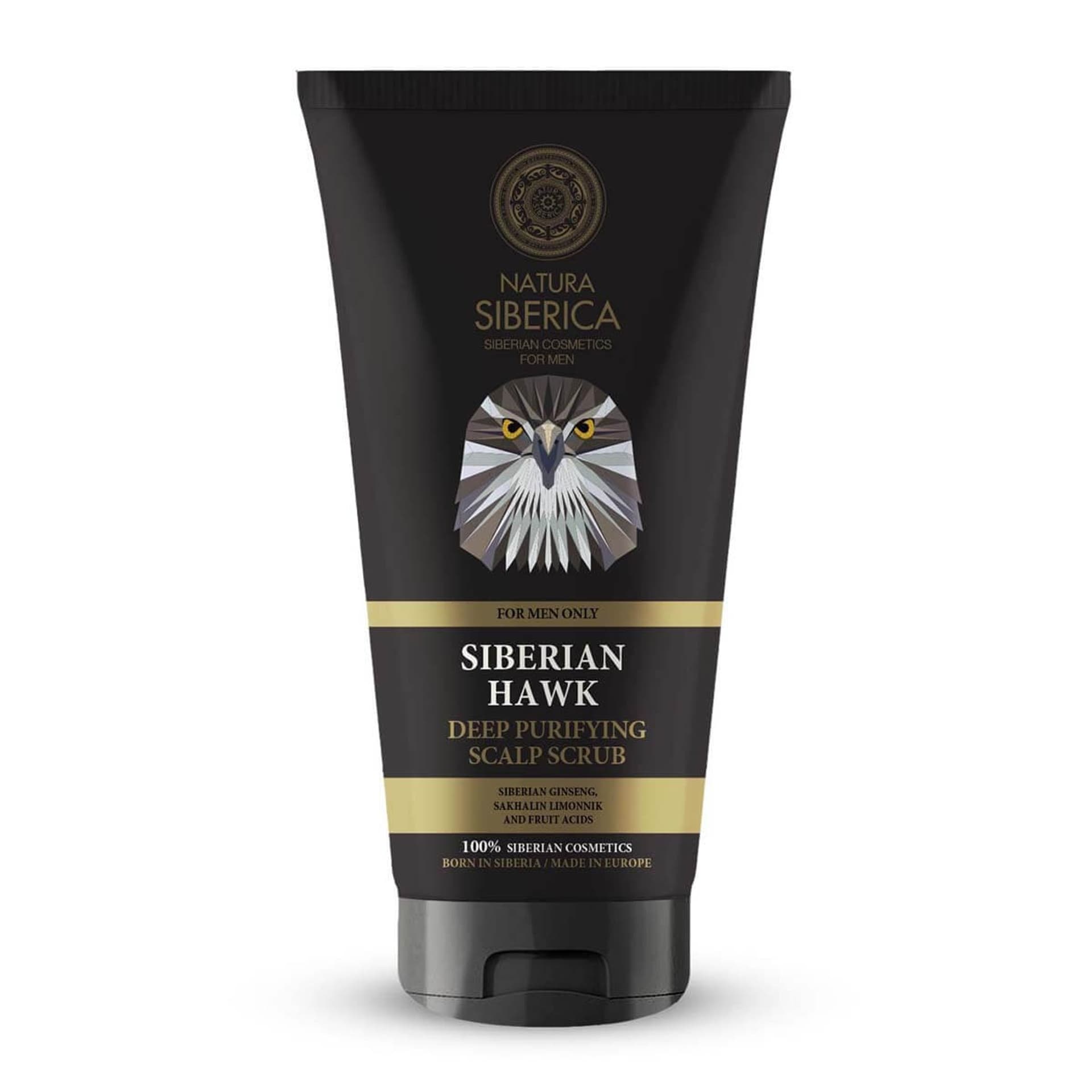 

Naturalny, głęboko oczyszczający peeling do skóry głowy Jastrząb Syberyjski Natura Siberica Men