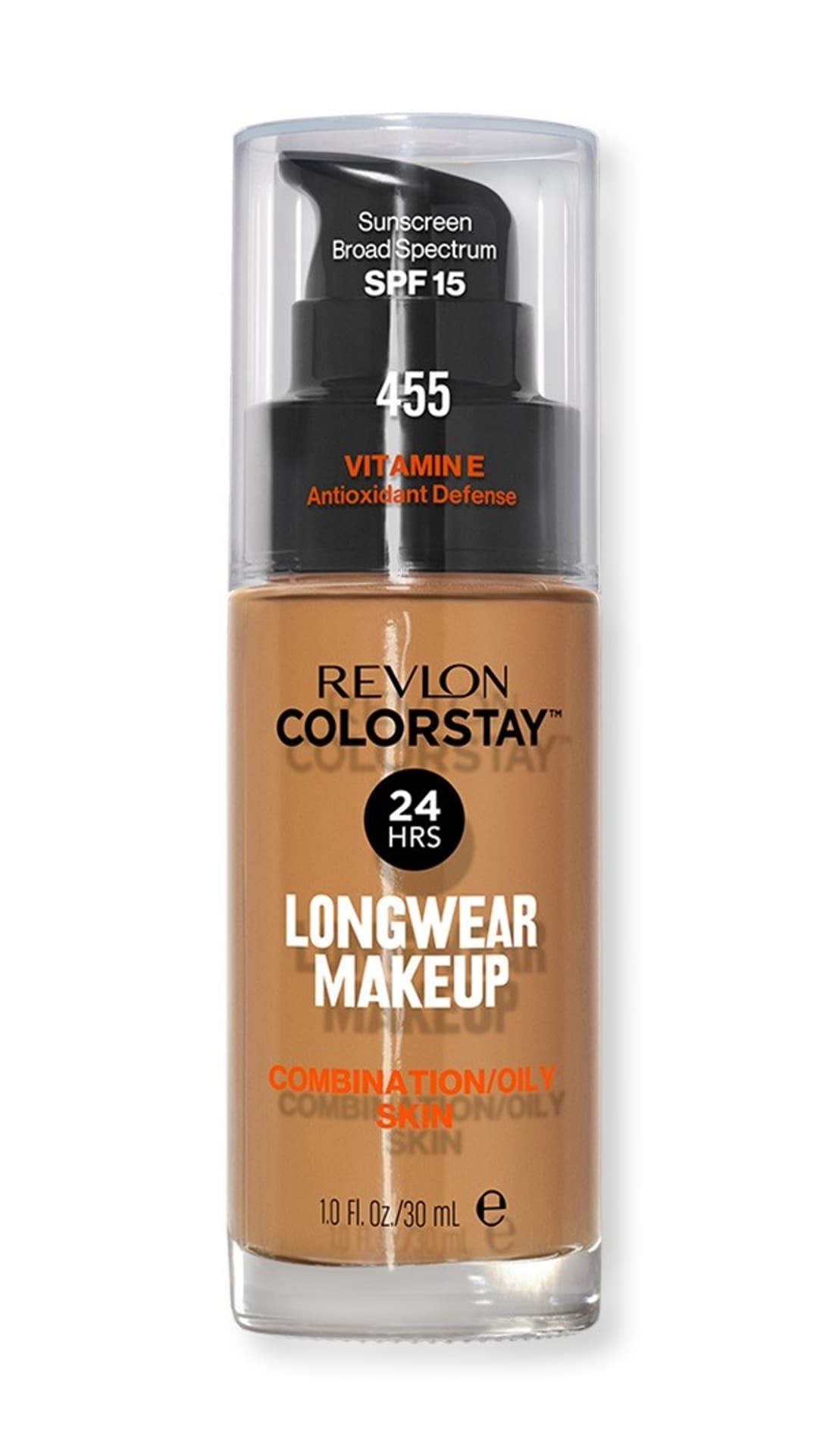 

Revlon Colorstay 24H Podkład kryjąco-matujący nr 455 Honey Beige - cera mieszana i tłusta 30ml