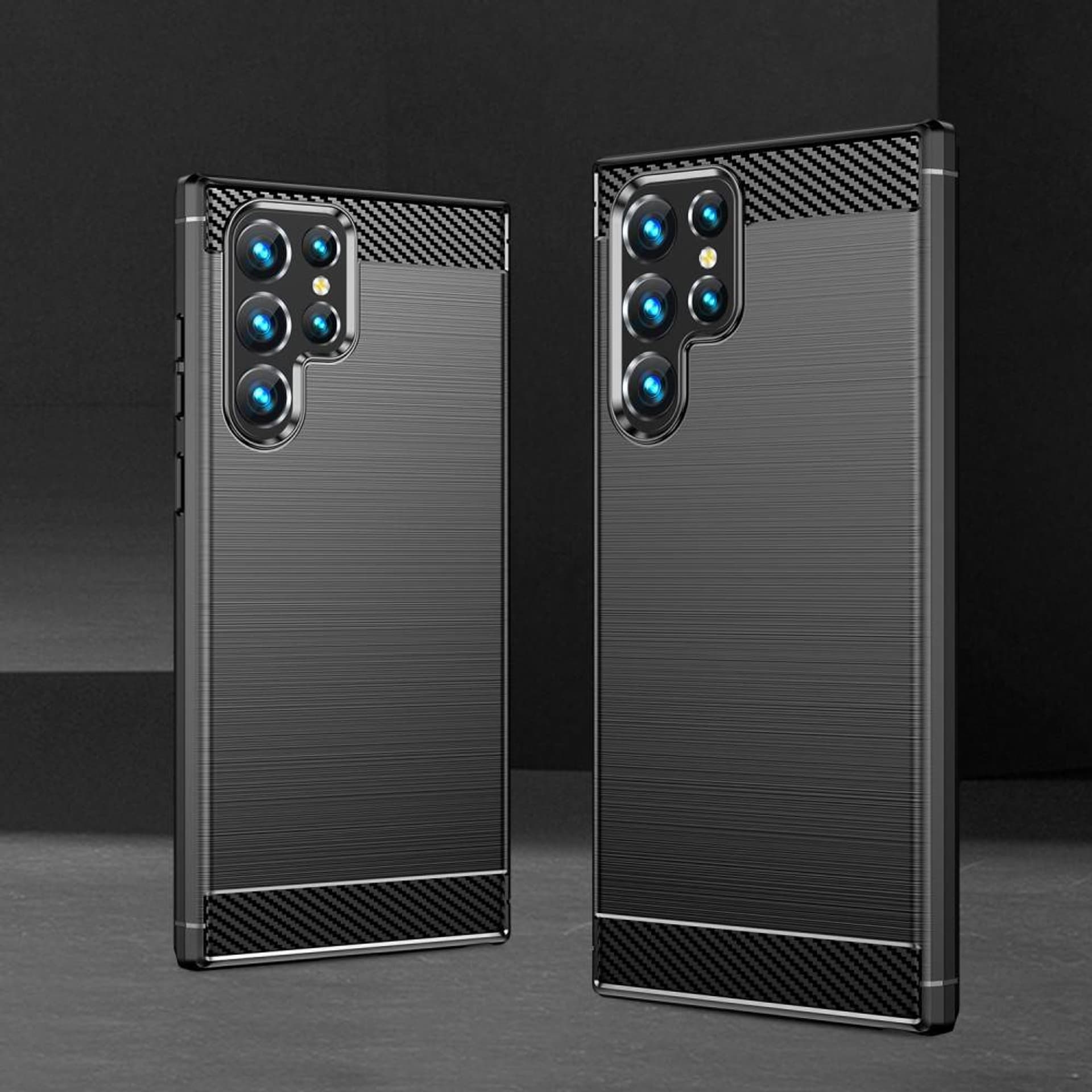 

Etui SAMSUNG GALAXY S23 ULTRA Nexeri Carbon Pancerne czarne