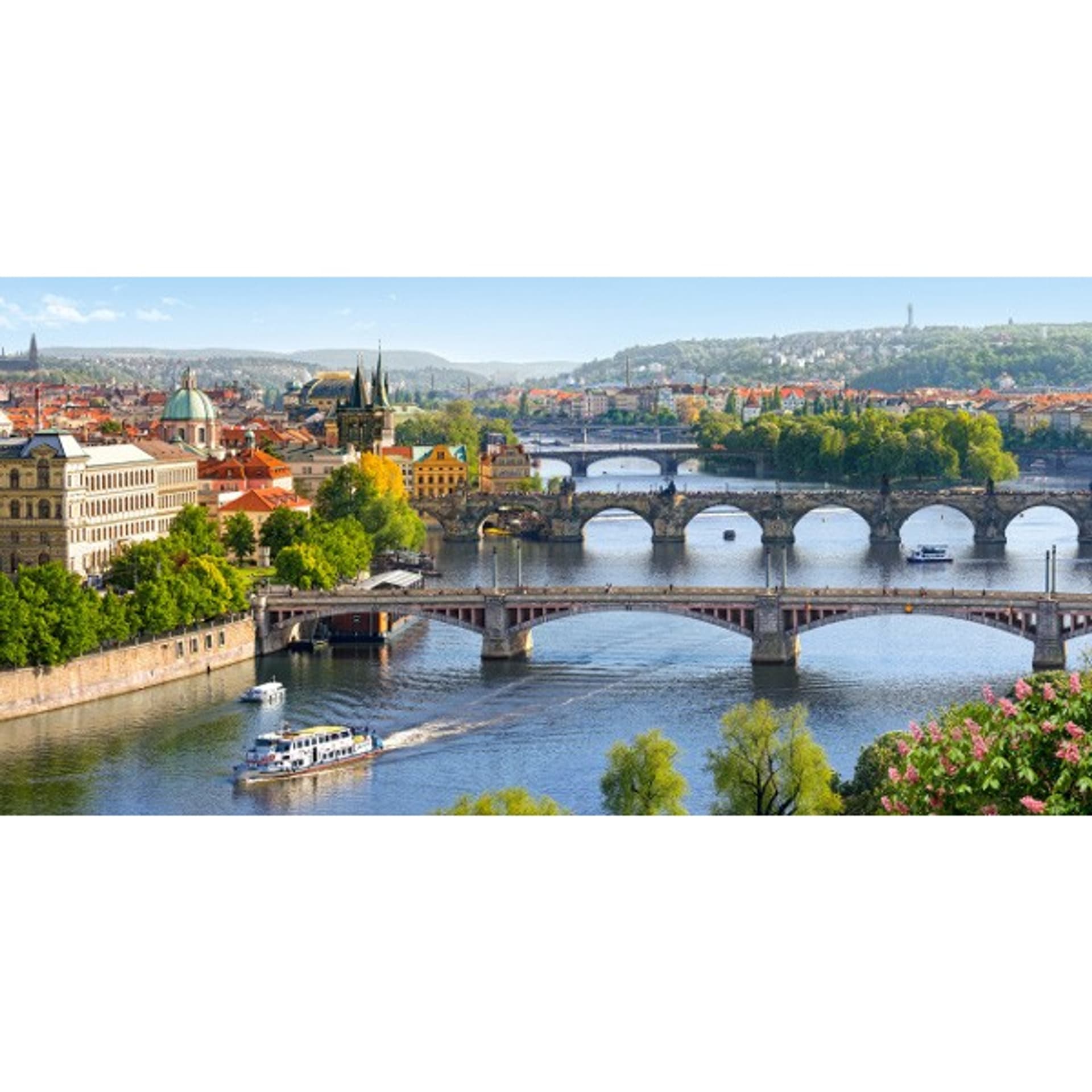 

Puzzle 4000 elementów Vltava Mosty w Pradze