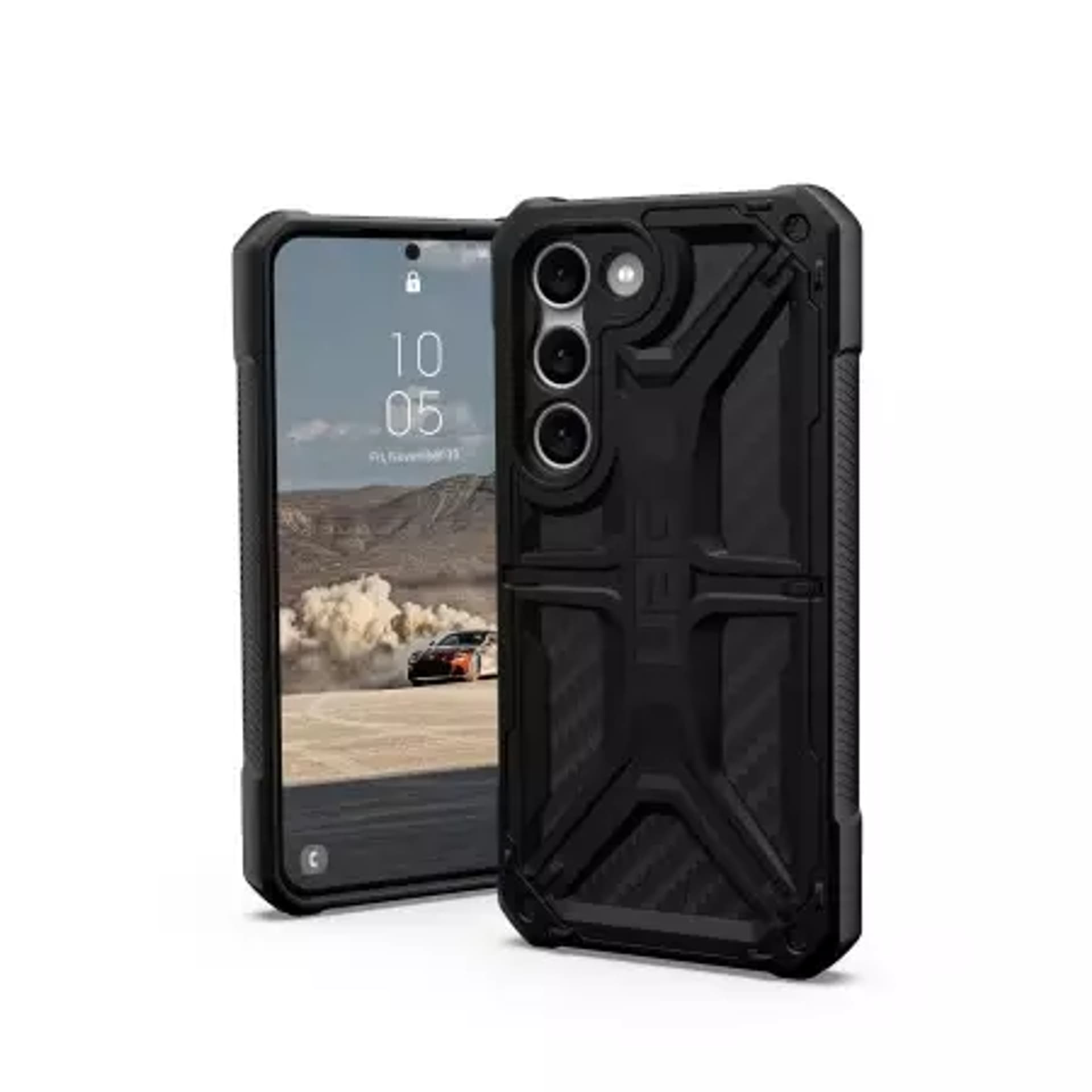 

Etui na telefon UAG Monarch - obudowa ochronna do Samsung Galaxy S23 5G (carbon fiber)