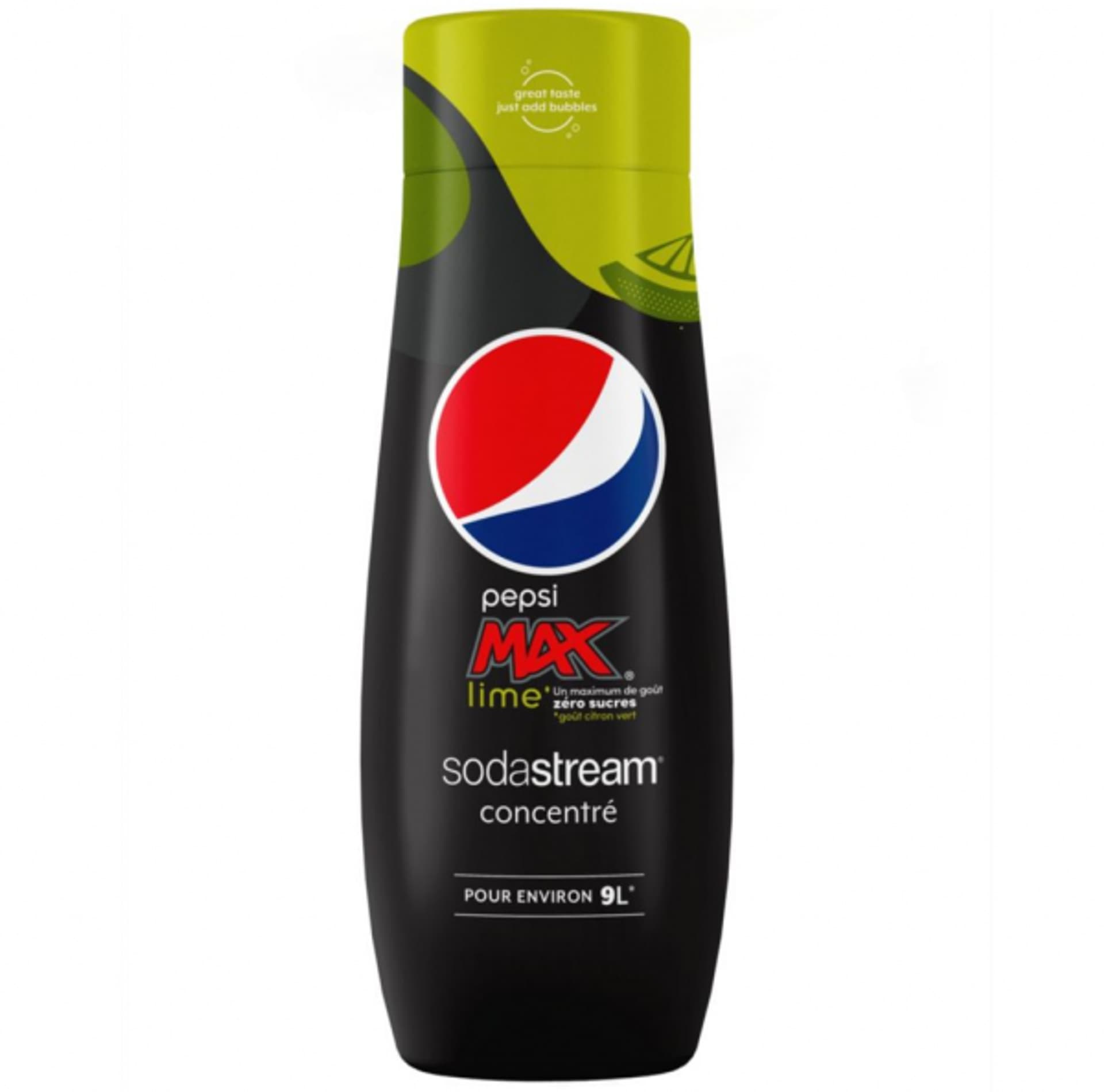 

Syrop do SodaStream Pepsi MAX Limonka 440 ml