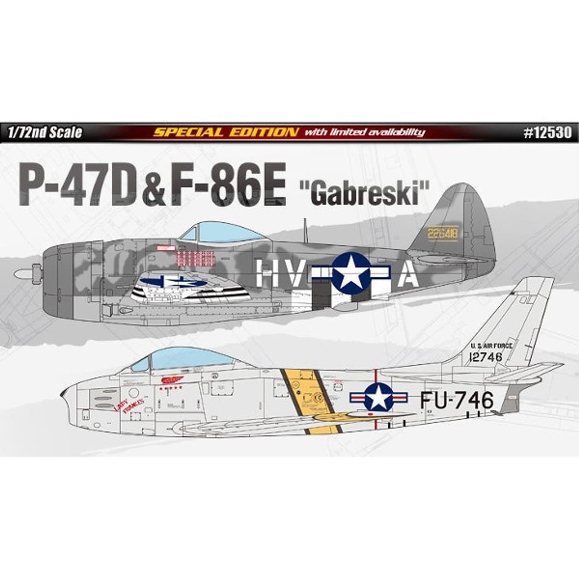 

ACADEMY P-47 & F-86E 'Ga berski'