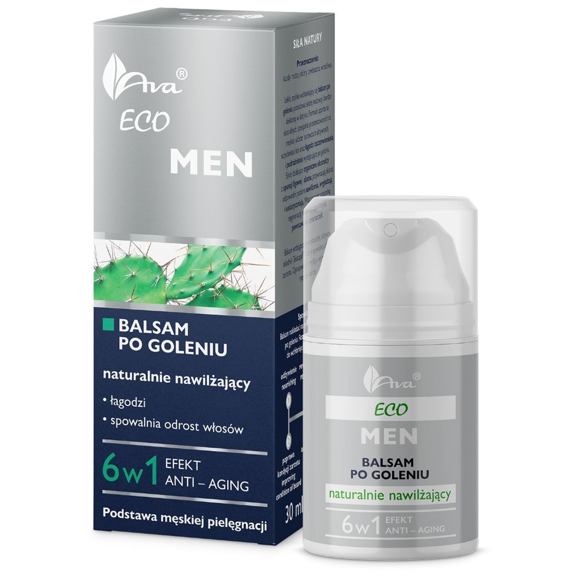 

Ava Laboratorium Eco Men balsam po goleniu Naturalnie Nawilżający 50ml