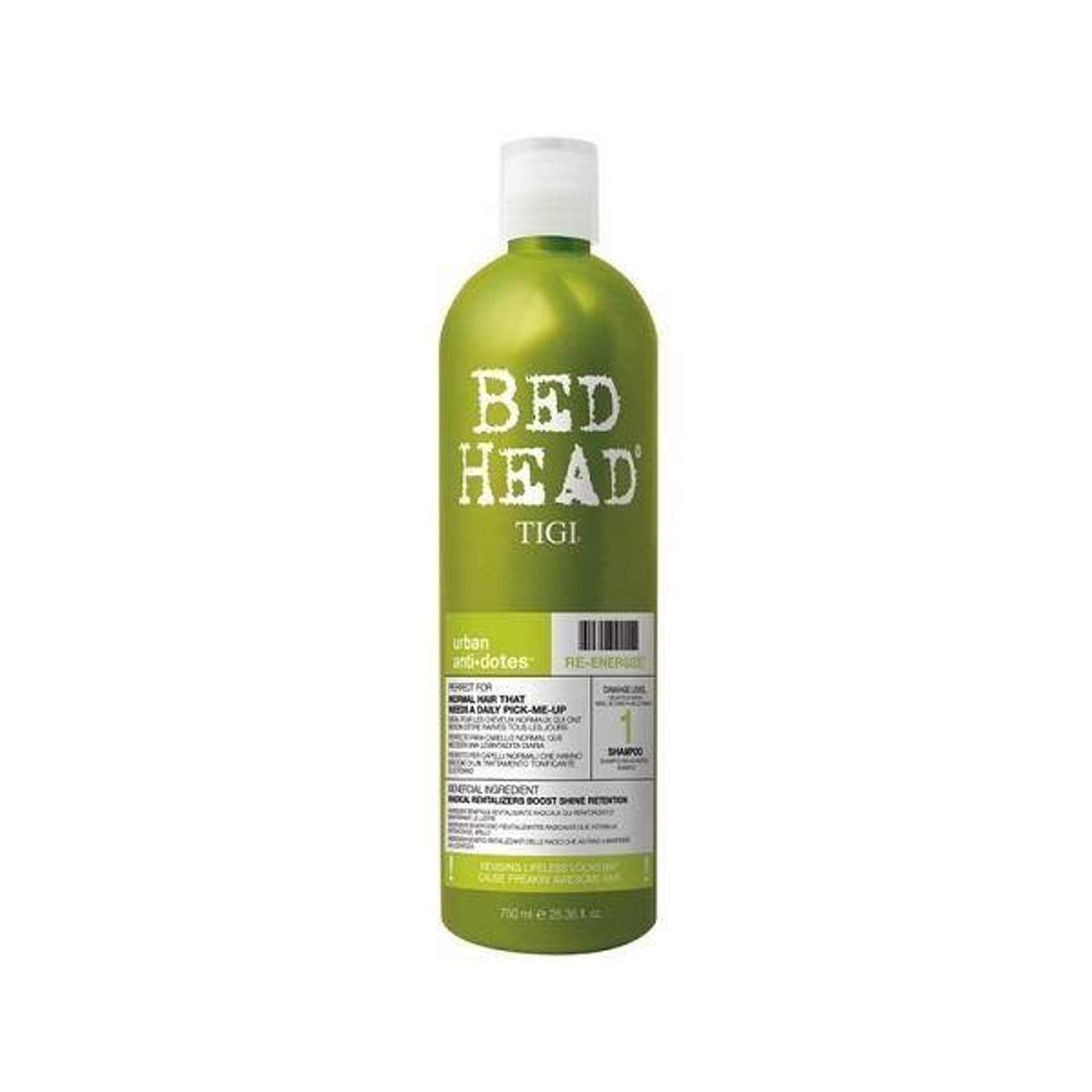 

Tigi Bed Head Urban Antidotes Re-Energize Shampoo energizujący szampon do włosów normalnych 750ml (U)