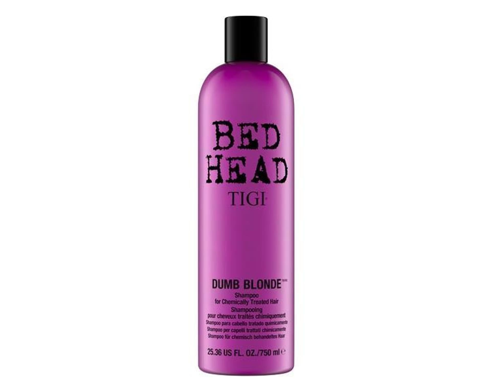 

TIGI Bed Head Dumb Blonde Shampoo For Chemically Treated Hair szampon do blond włosów 750ml
