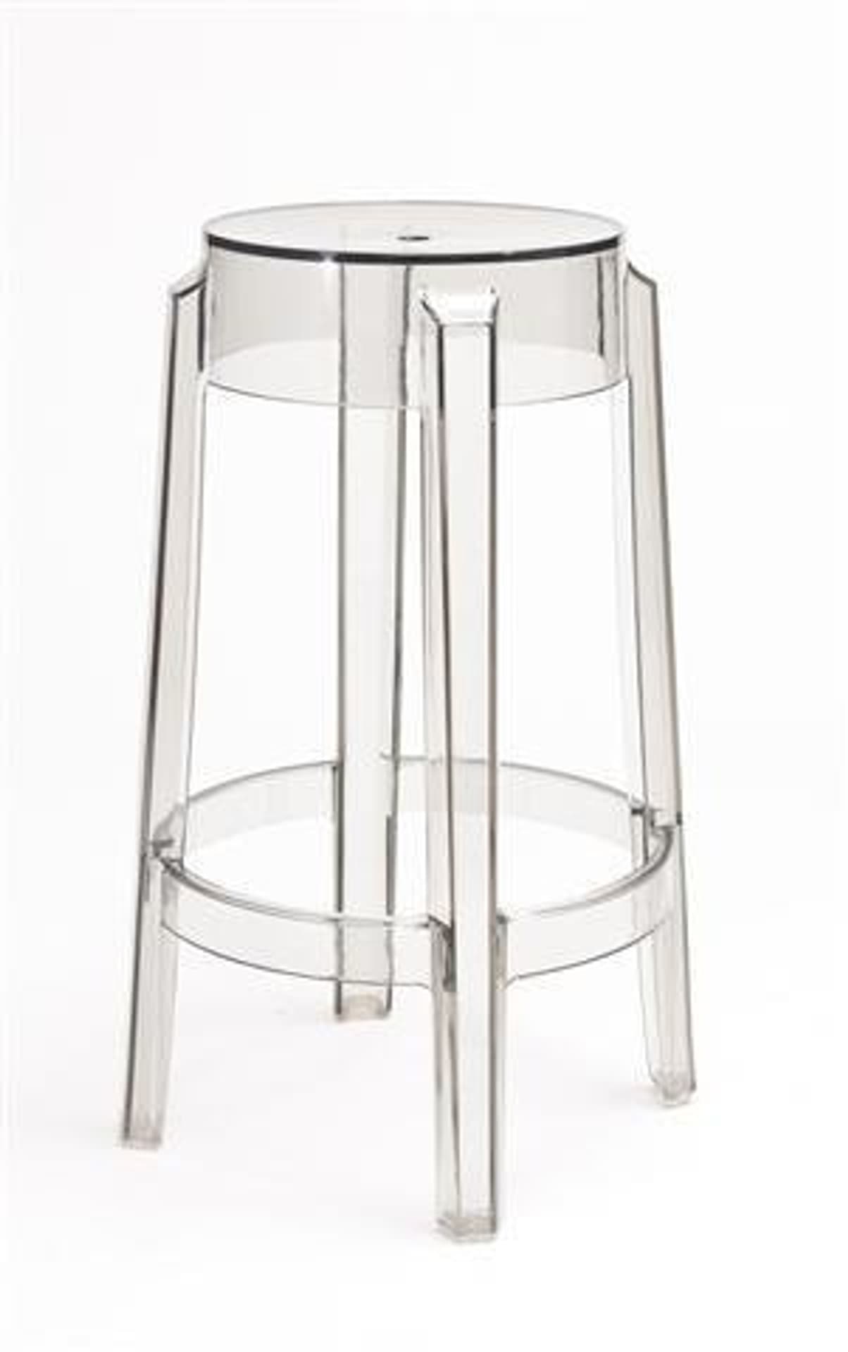 

Stołek Duch transparentny 75cm