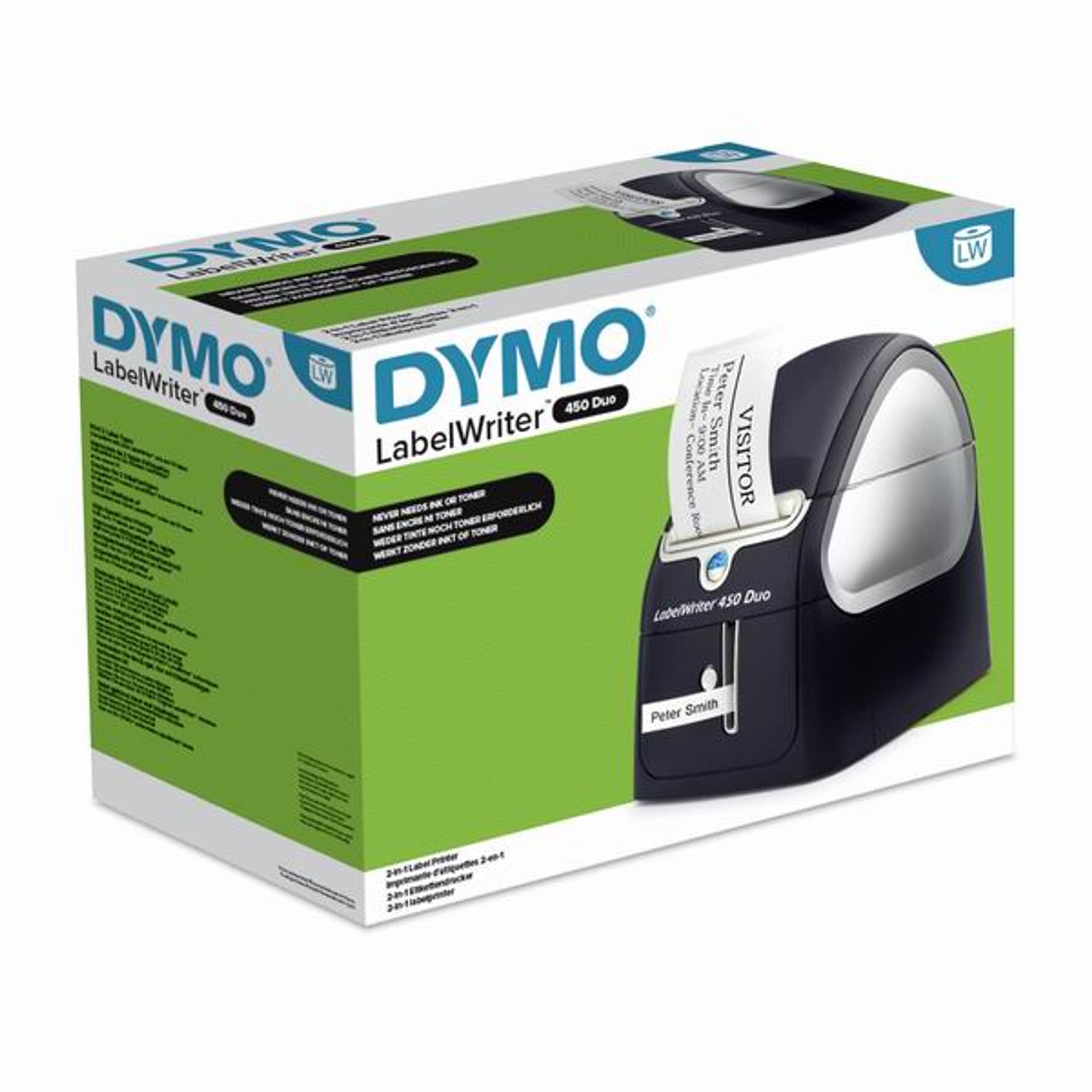 

Drukarka etykiet Dymo, LabelWriter 450 Duo