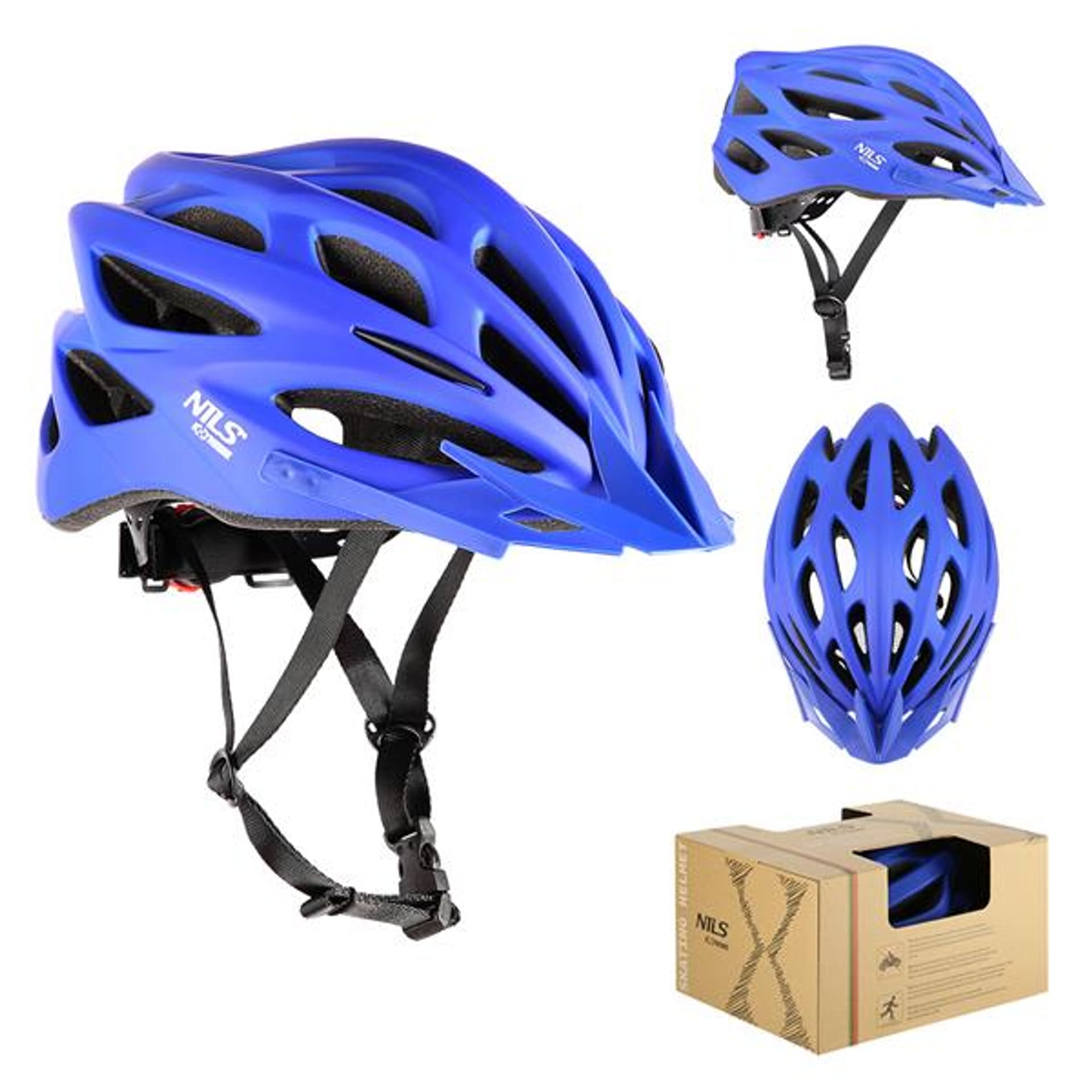 

MTV50 NIEBIESKI ROZM. L(58-61CM) KASK NILS EXTREME, 58-61cm) kask nils extrem