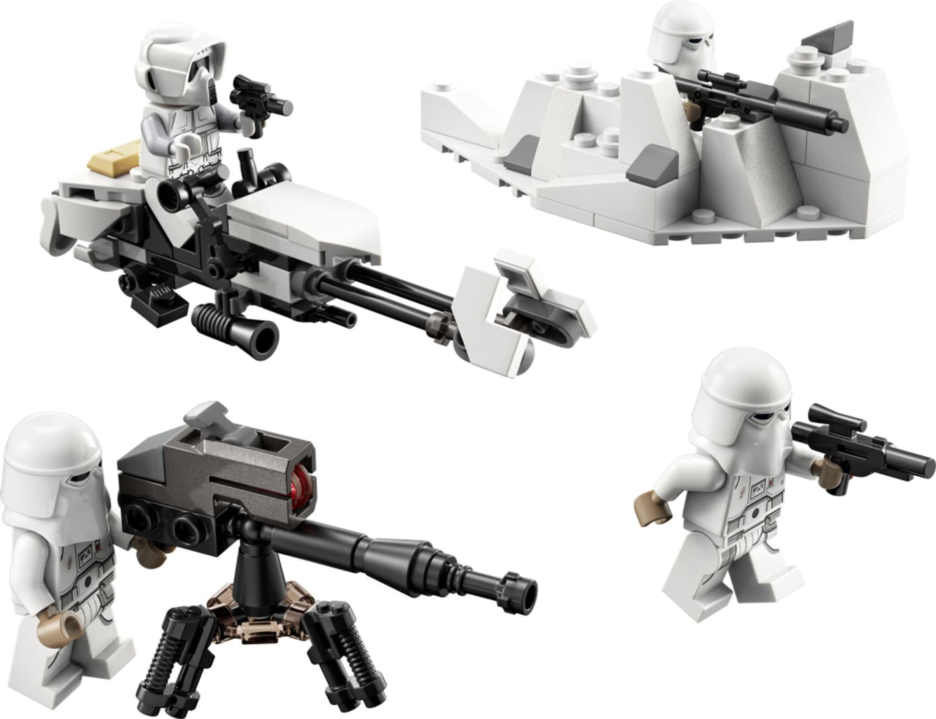 

LEGO Star Wars TM Zestaw bitewny śnieżnych szturmowców Zestaw bitewny śnieżnych szturmowców 75320