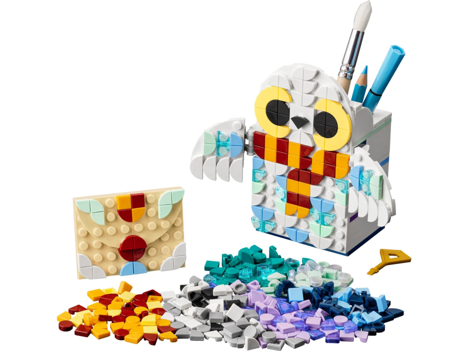 

LEGO 41809 DOTS - Pojemnik na długopisy w kształcie Hedwigi