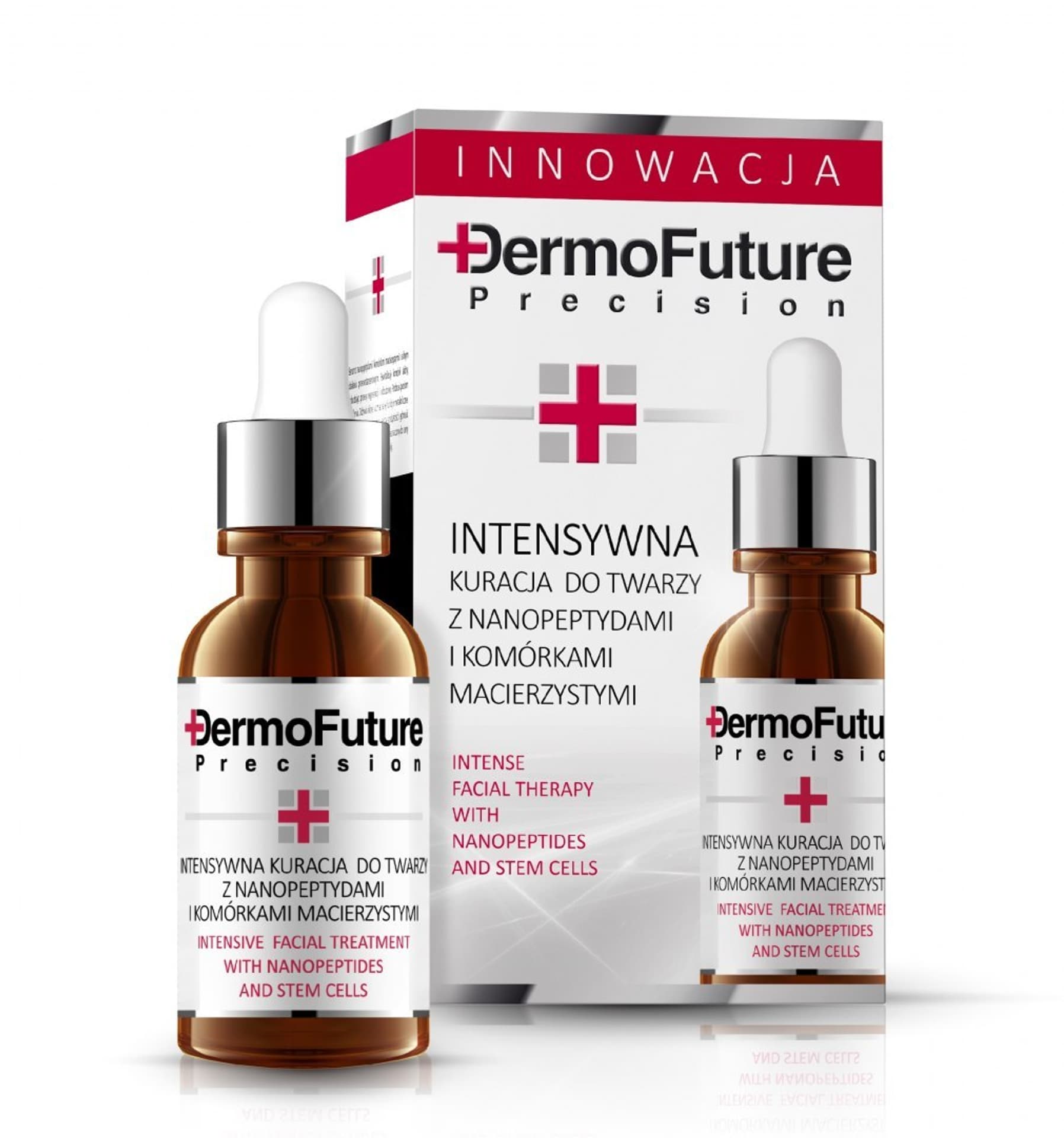 

Dermofuture Intensive Face Treatment intensywna kuracja do twarzy z nanopeptydami i komórkami macierzystymi 20ml