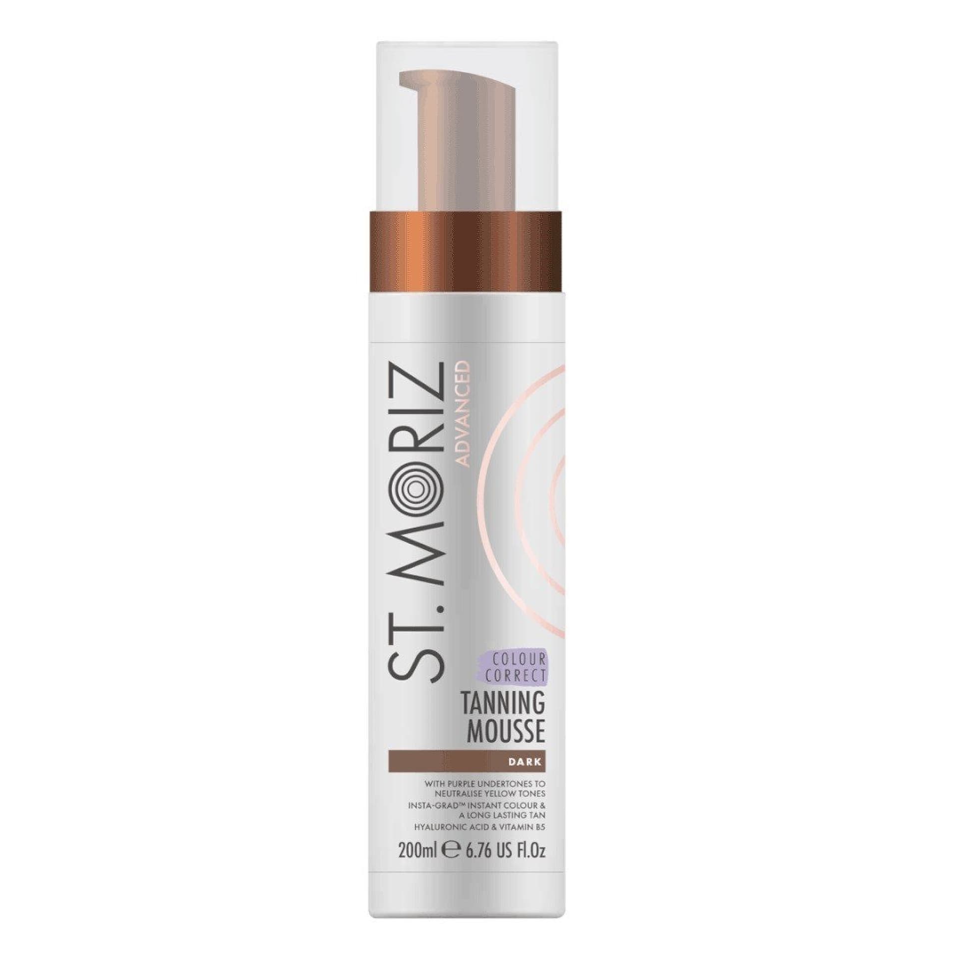 

St.Moriz Advanced Pro Colour Correcting Mousse zaawansowany mus do opalania z efektem korekty koloru Dark 200ml