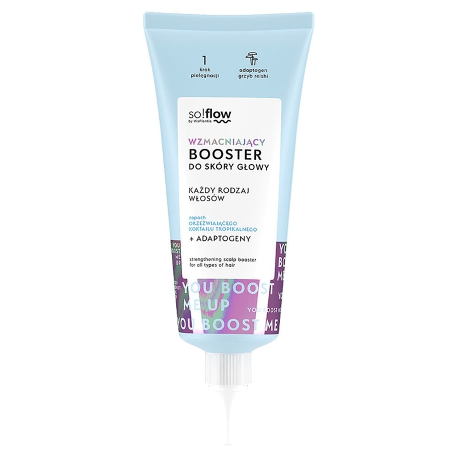 

Vis Plantis So!Flow Wzmacniający Booster do skóry głowy - każdy rodzaj włosów 100ml
