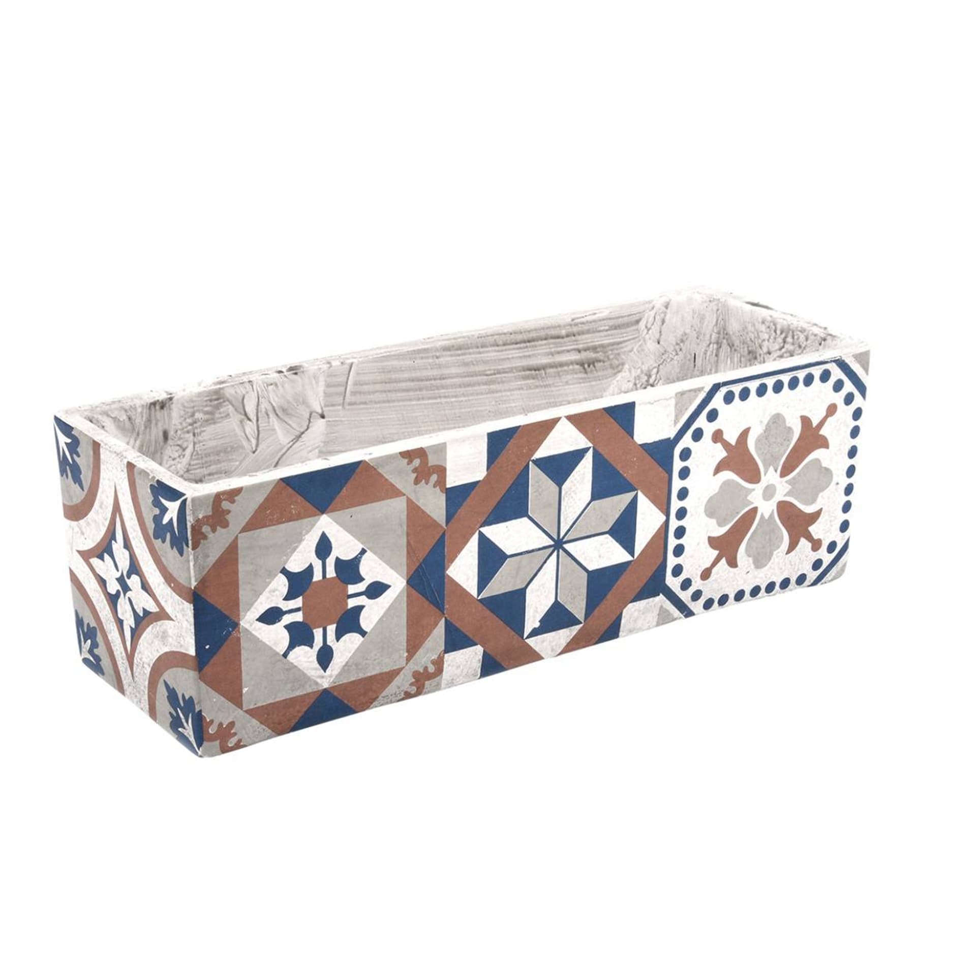 

Podłużna doniczka Azulejos 39 cm