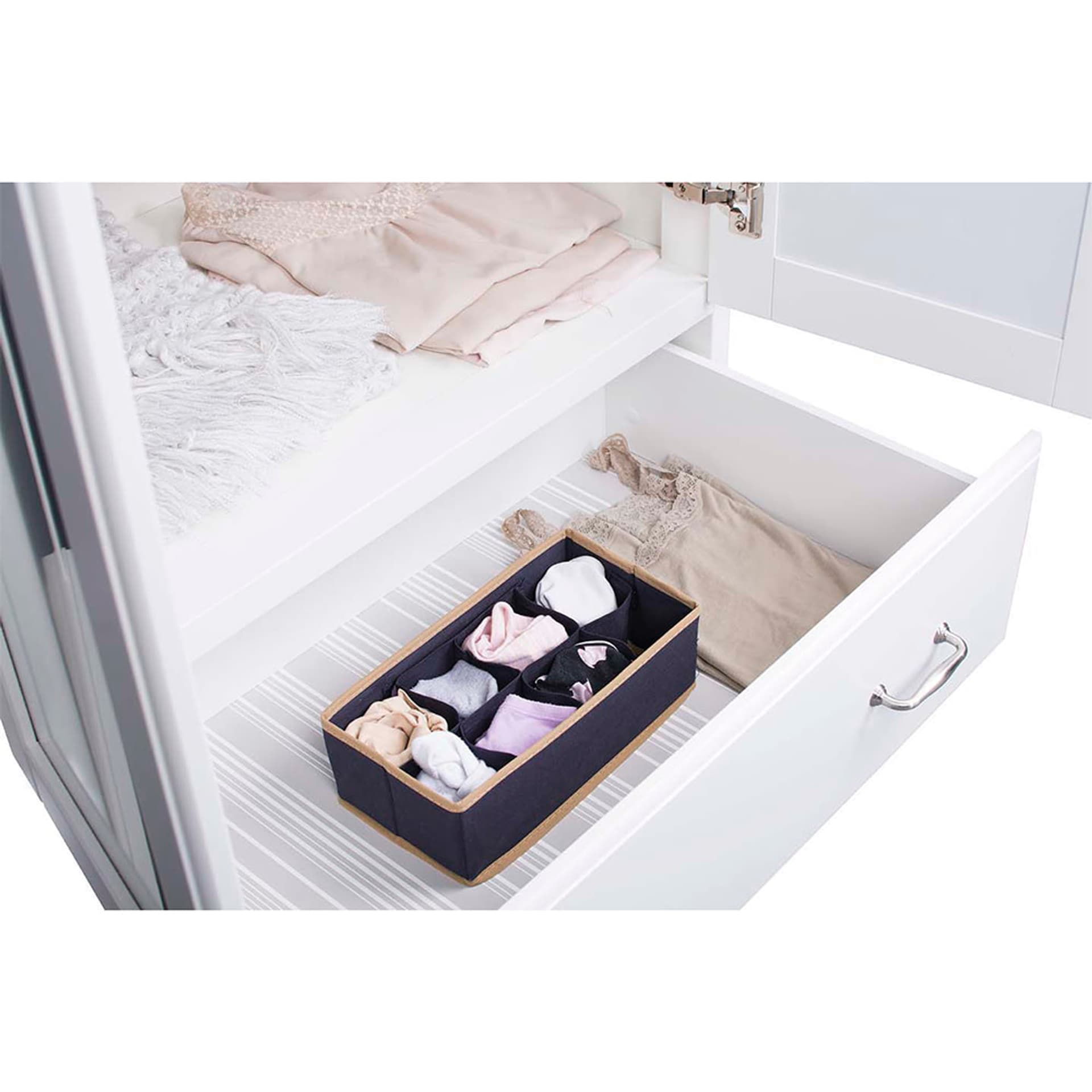 

Organizer do szuflady 29x15x9cm NIEBIESKI