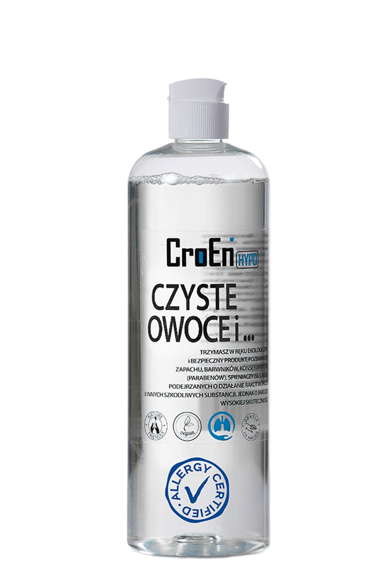 

Płyn 0,75L silnie skoncentrowany do czystych owoców CROEN HYPO