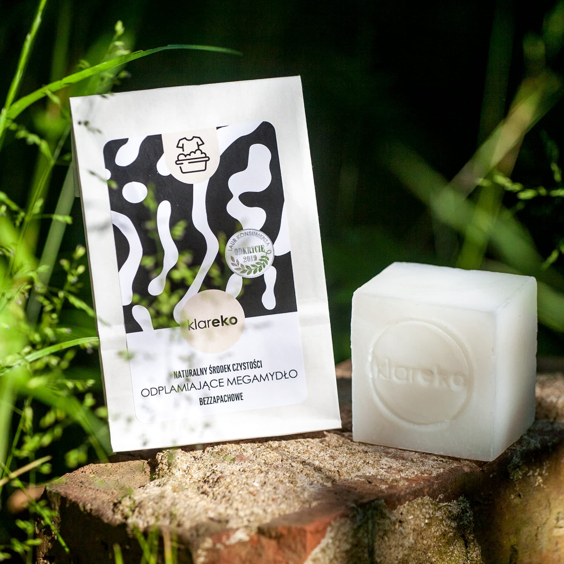 

Odplamiające Mega Mydło 110gr KLAREKO Zero Waste