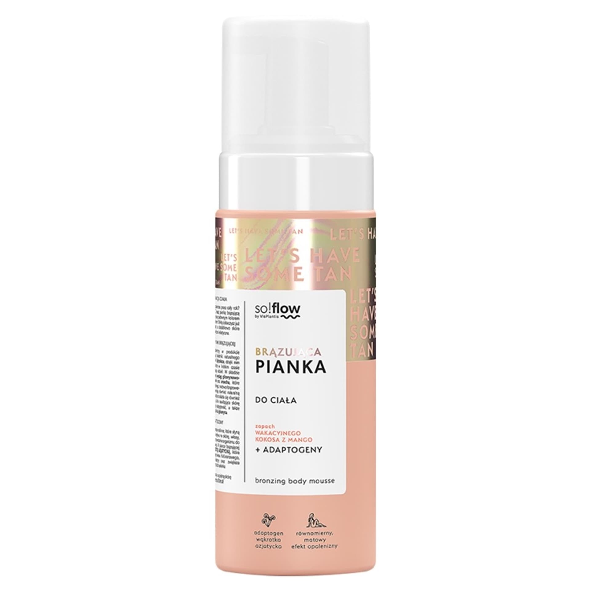 

Vis Plantis So!Flow Brązująca Pianka do ciała 170ml