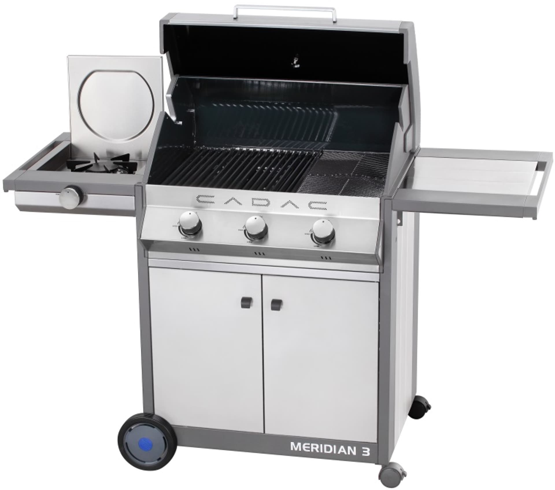 

Grill gazowy stacjonarny MERIDIAN 3 ze stali nierdzewnej