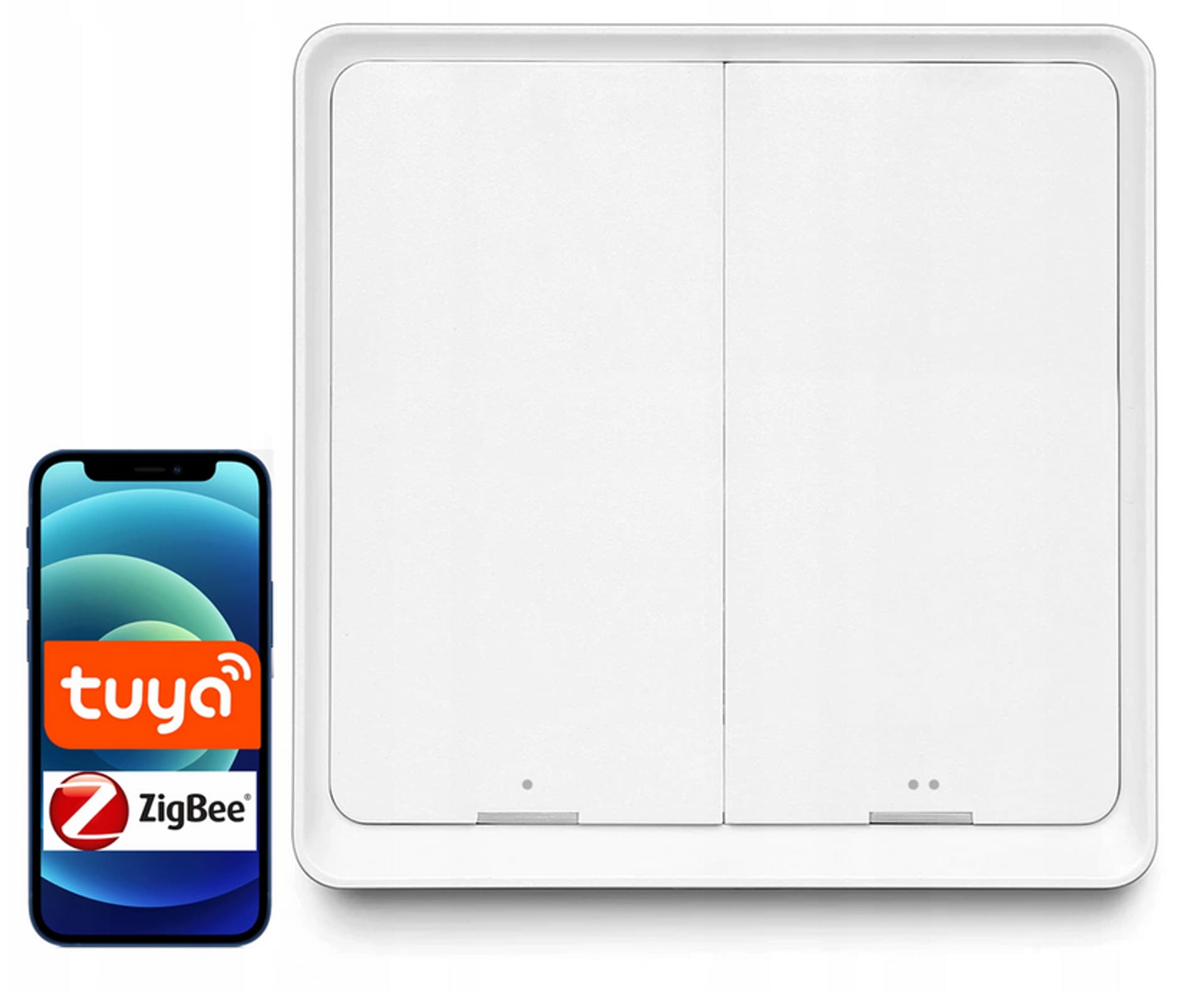 

Pilot przycisk sceny TUYA SC12 ZigBee 2 kanały 6 SCEN