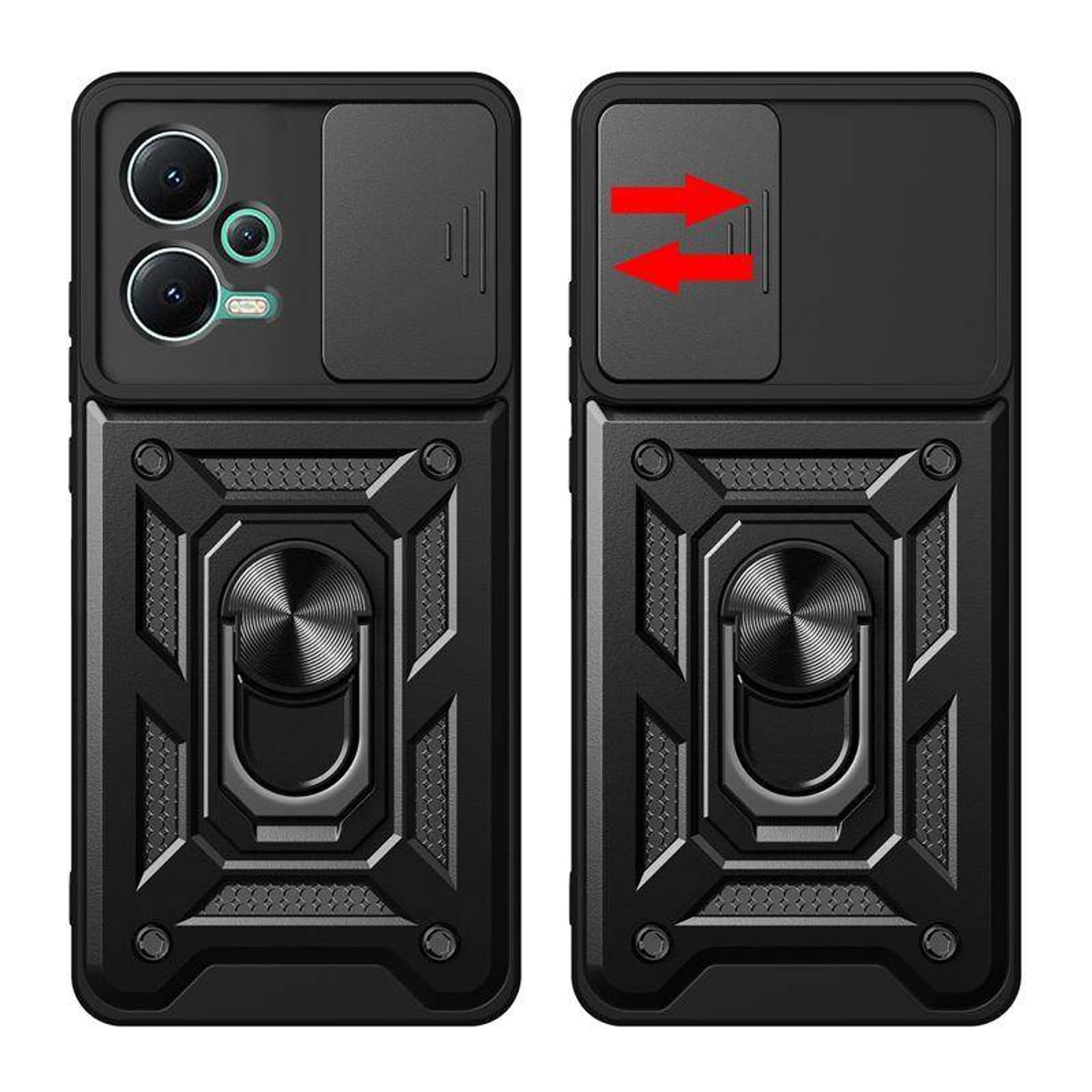 

Etui XIAOMI REDMI NOTE 12 / POCO X5 5G Tech-Protect Camshield Pro czarne