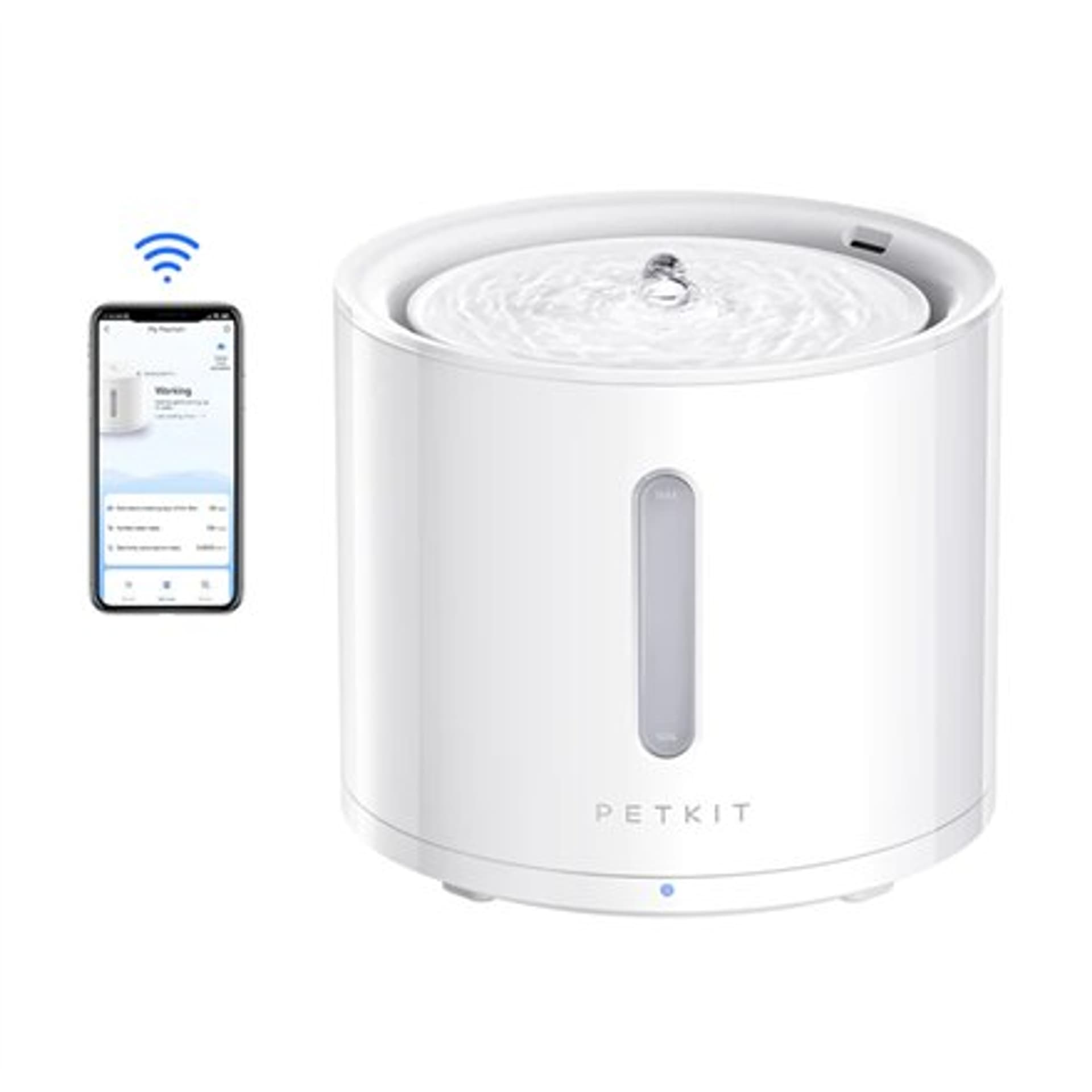 

PETKIT Fountain CT-W2 Eversweet Solo 2 Pojemność 2 L, Filtrowanie, Materiał ABS/Silikon, Biały