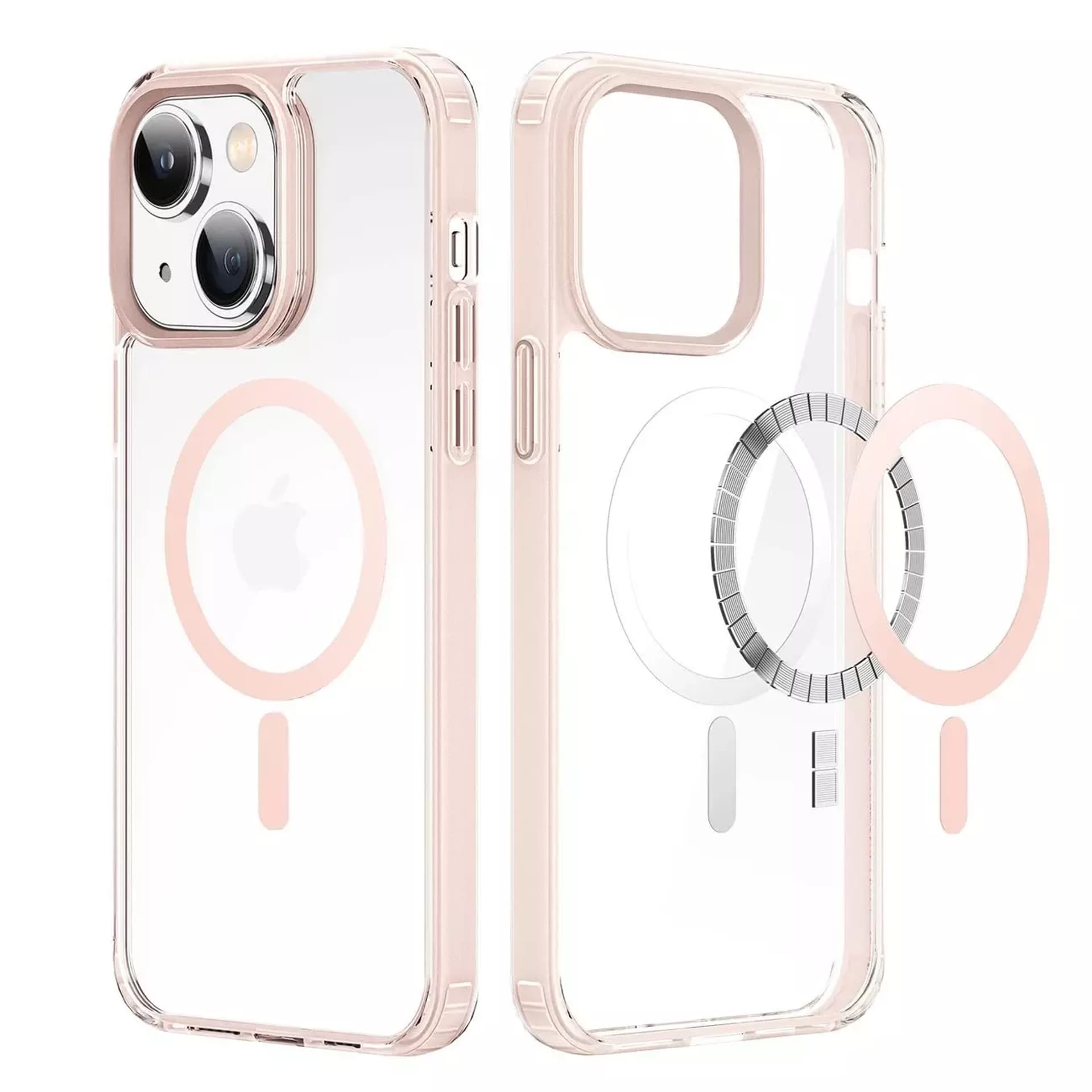 

Dux Ducis Clin2 etui iPhone 14 magnetyczny pokrowiec MagSafe różowe