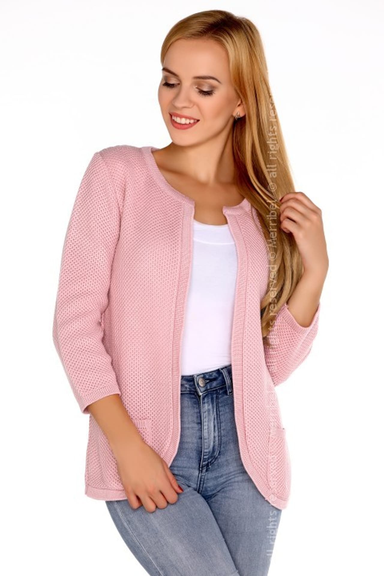 

Hetiena Powder sweter (kolor różowy, rozmiar S/M)