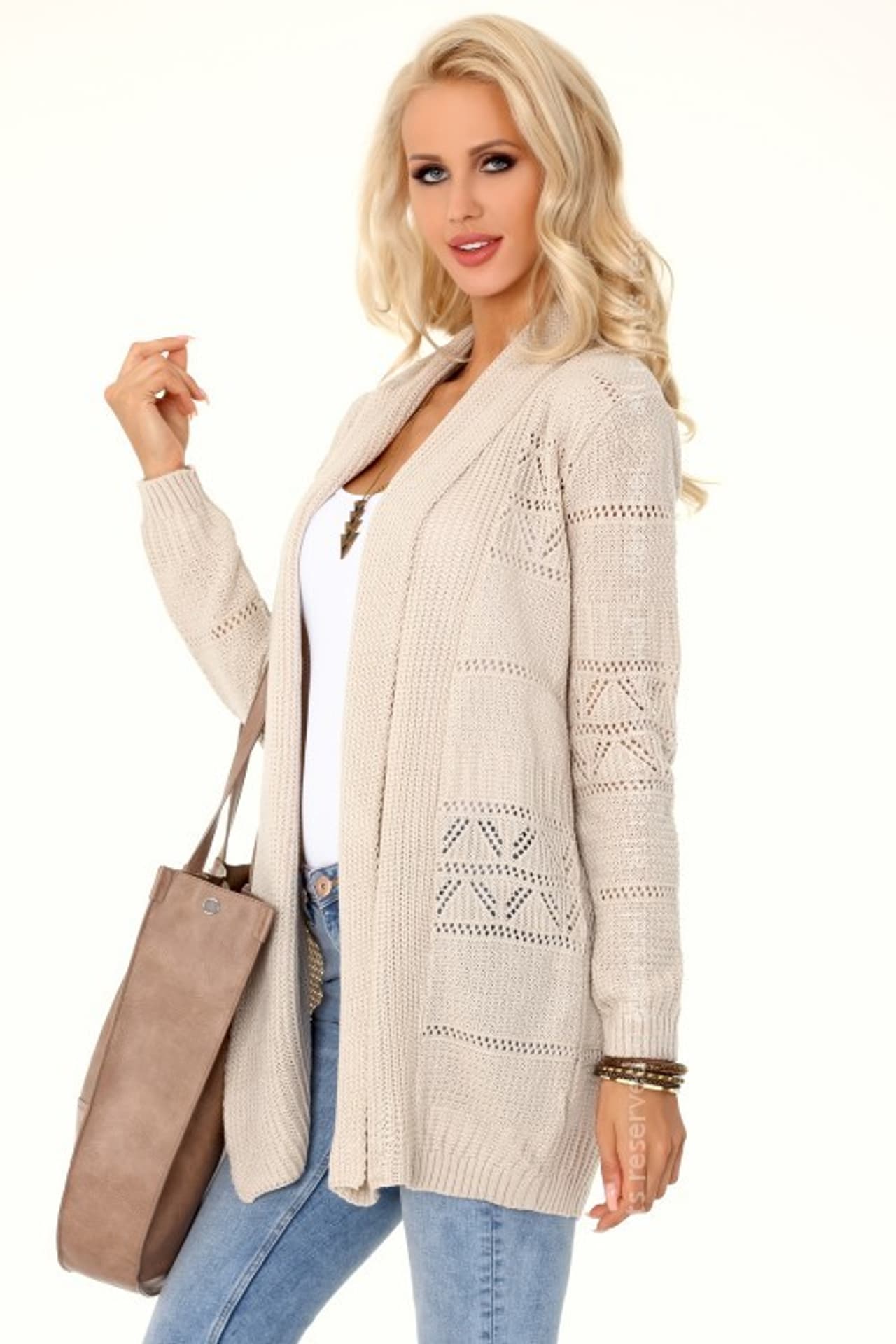 

Mariella Beige sweter (kolor beżowy, rozmiar, Kolor beżowy/rozmiar one size