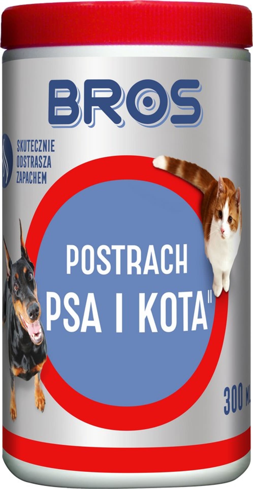 

Postrach psa i kota Bros 300g Odstraszacz