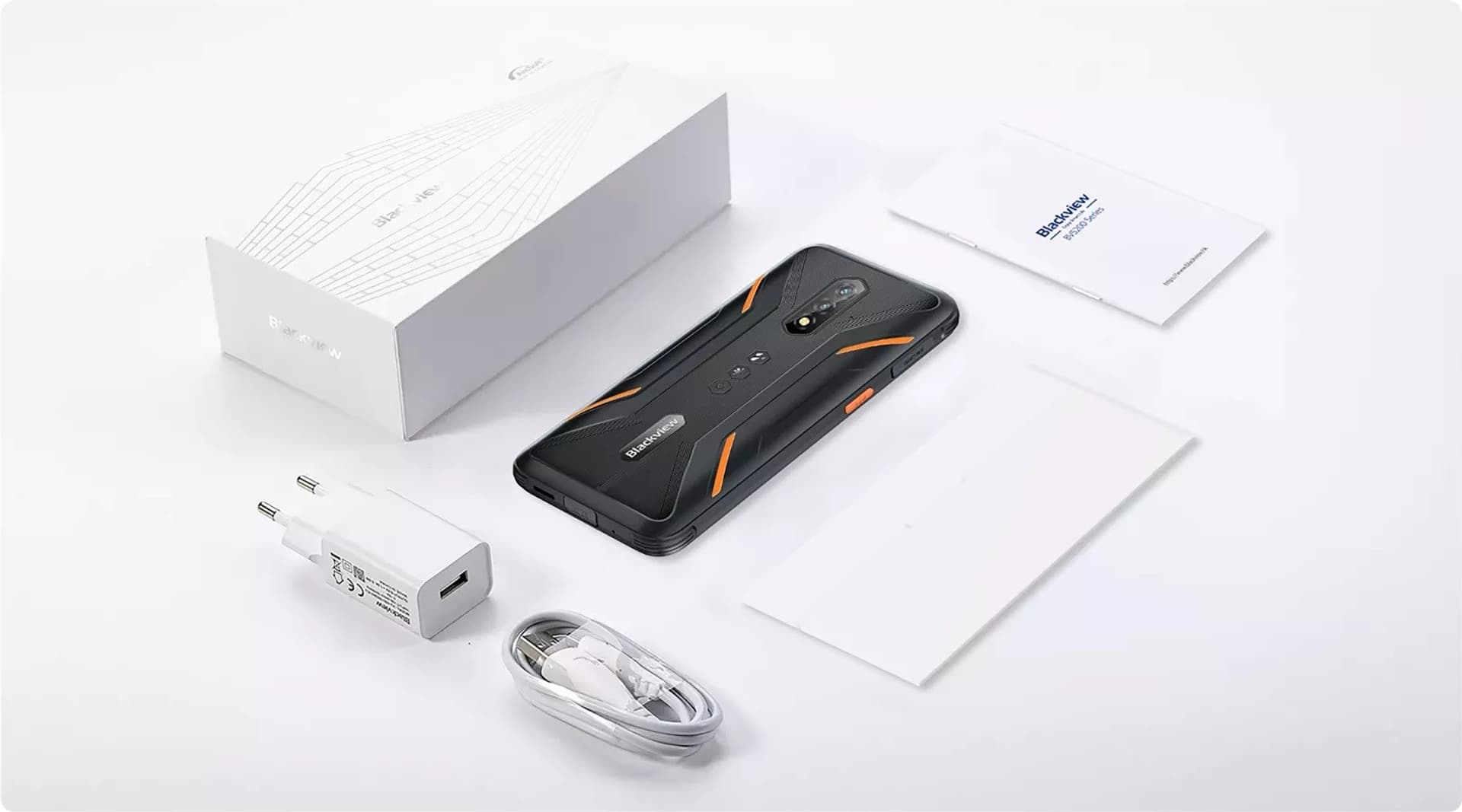 

Smartfon Blackview BV5200 Pro 4/64GB Pomarańczowy