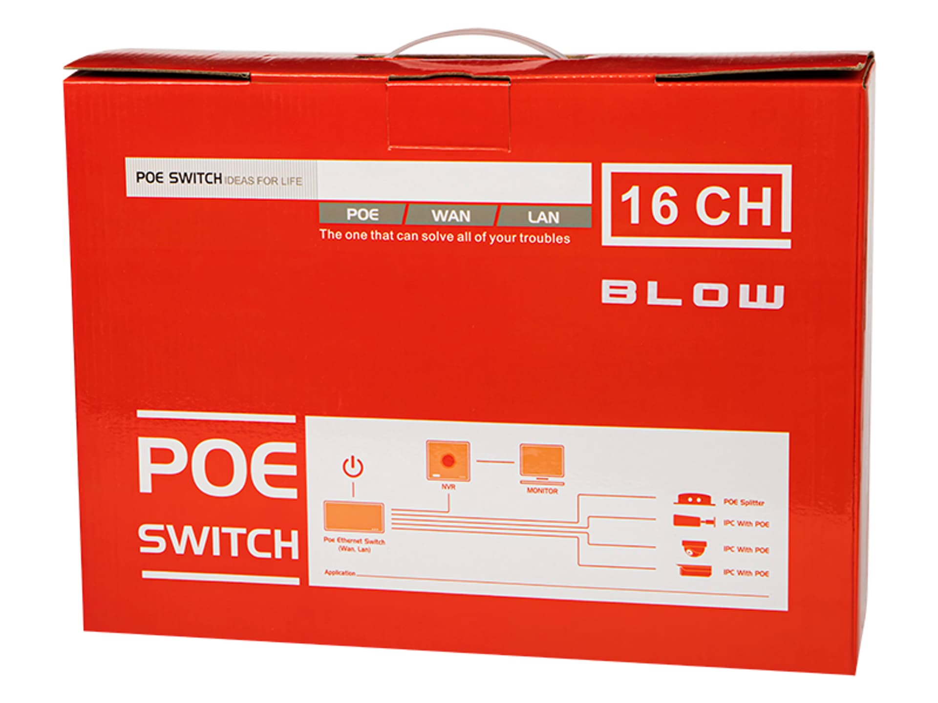 

Switch 16×PoE 100Mbs 240W BL-SW18-16P