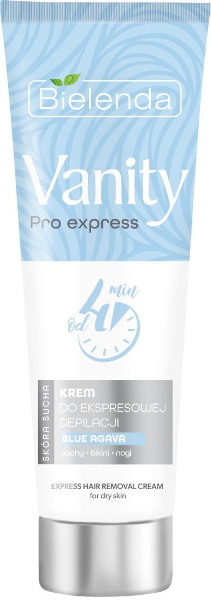

Bielenda Vanity Pro Express Krem do ekspresowej depilacji Blue Agava - do skóry suchej 75ml