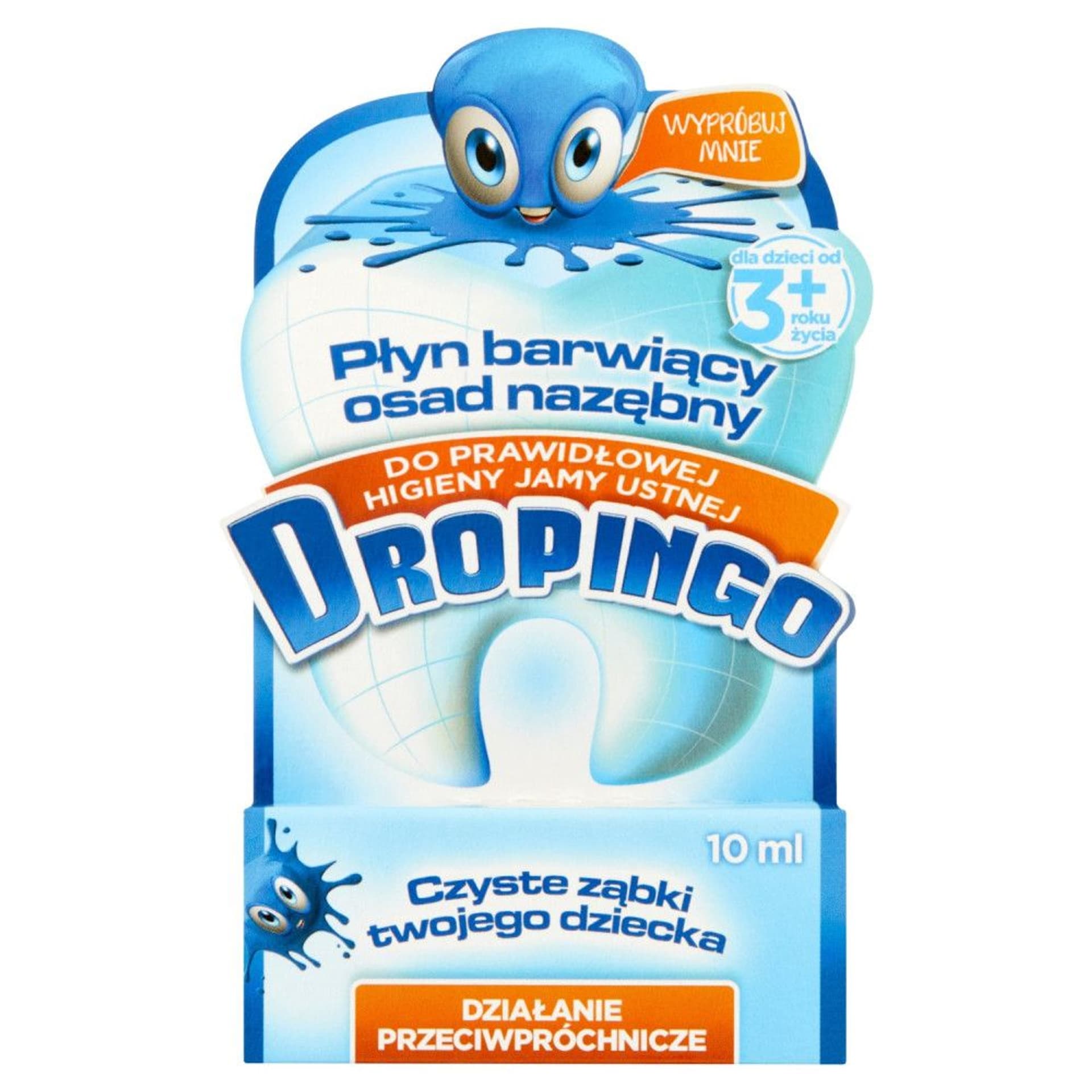 

Dropingo Płyn barwiący osad nazębny 10ml