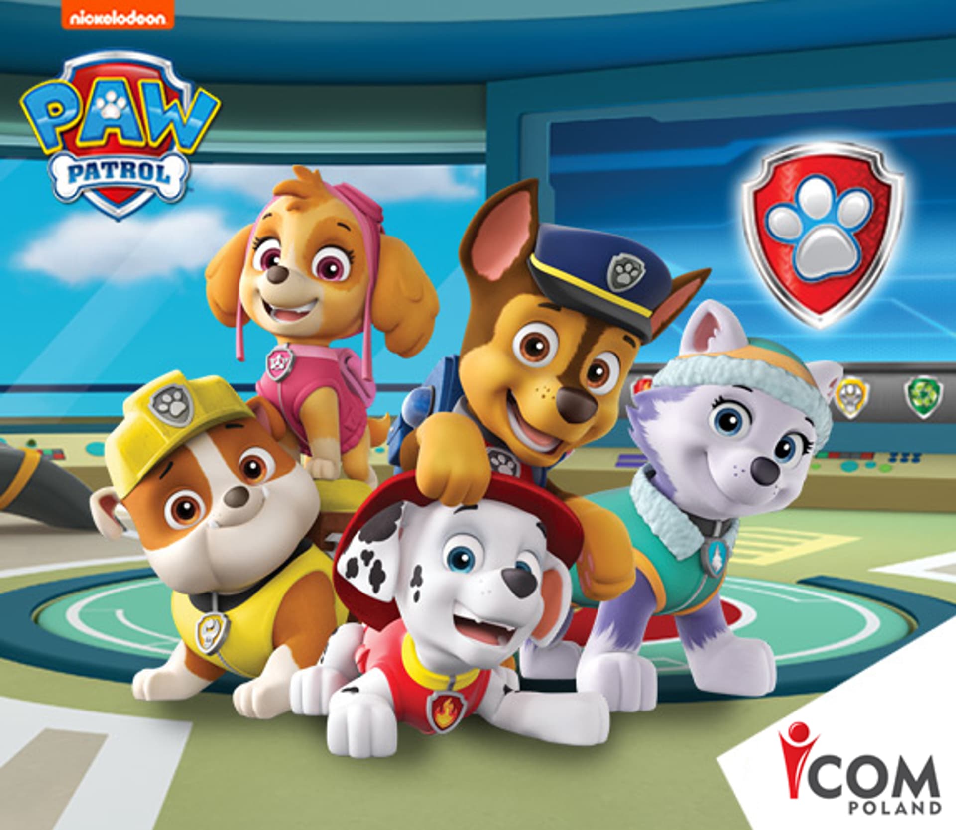 

Budzik retro z alarmem Paw Patrol